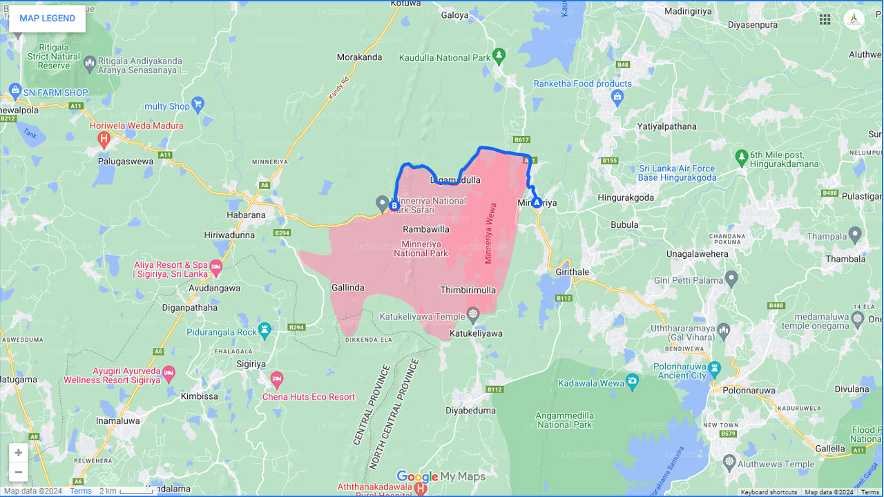 ミネリヤ発グレート・エレファント・ギャザリング・プライベートサファリ