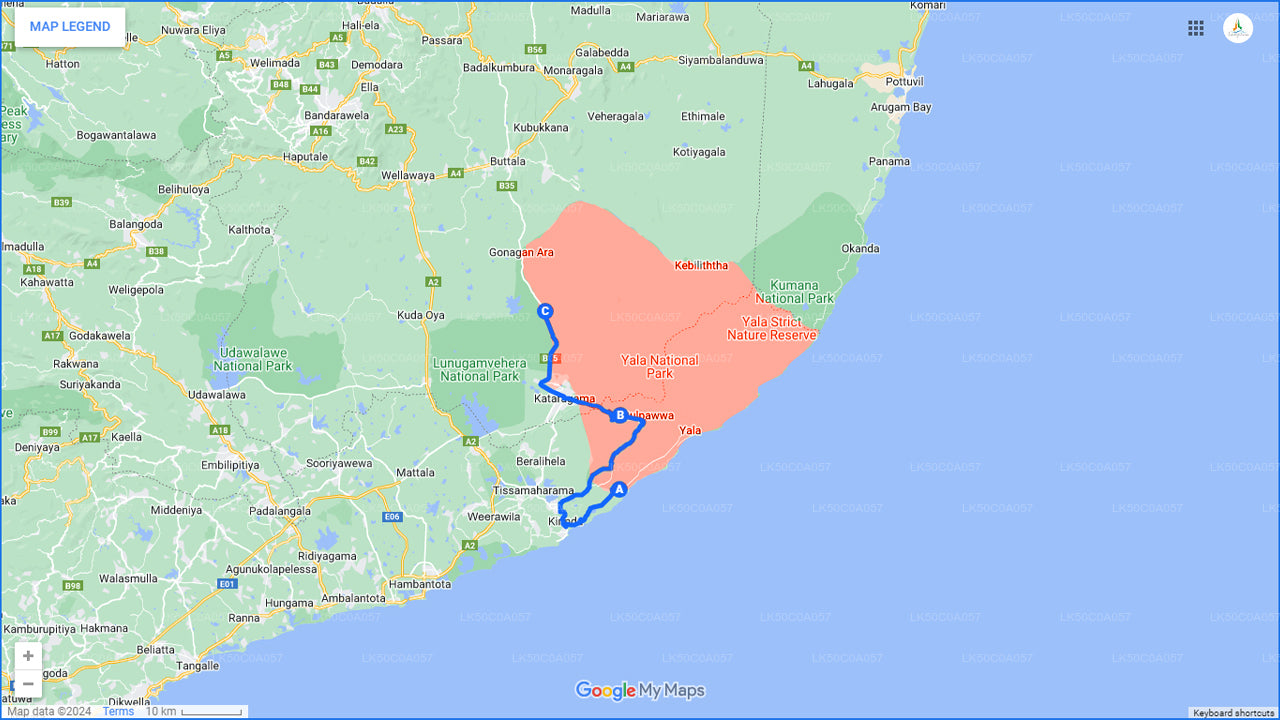 ヤラ国立公園プライベートサファリ