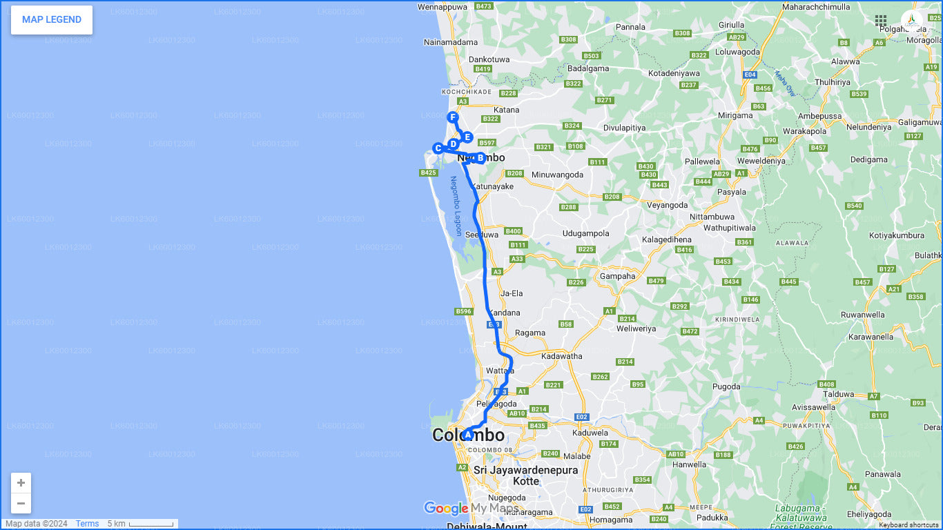 Negombo City Tour from Colombo Seaport