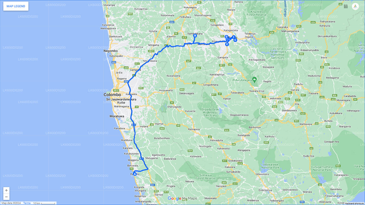 ベントータ発キャンディ市内観光