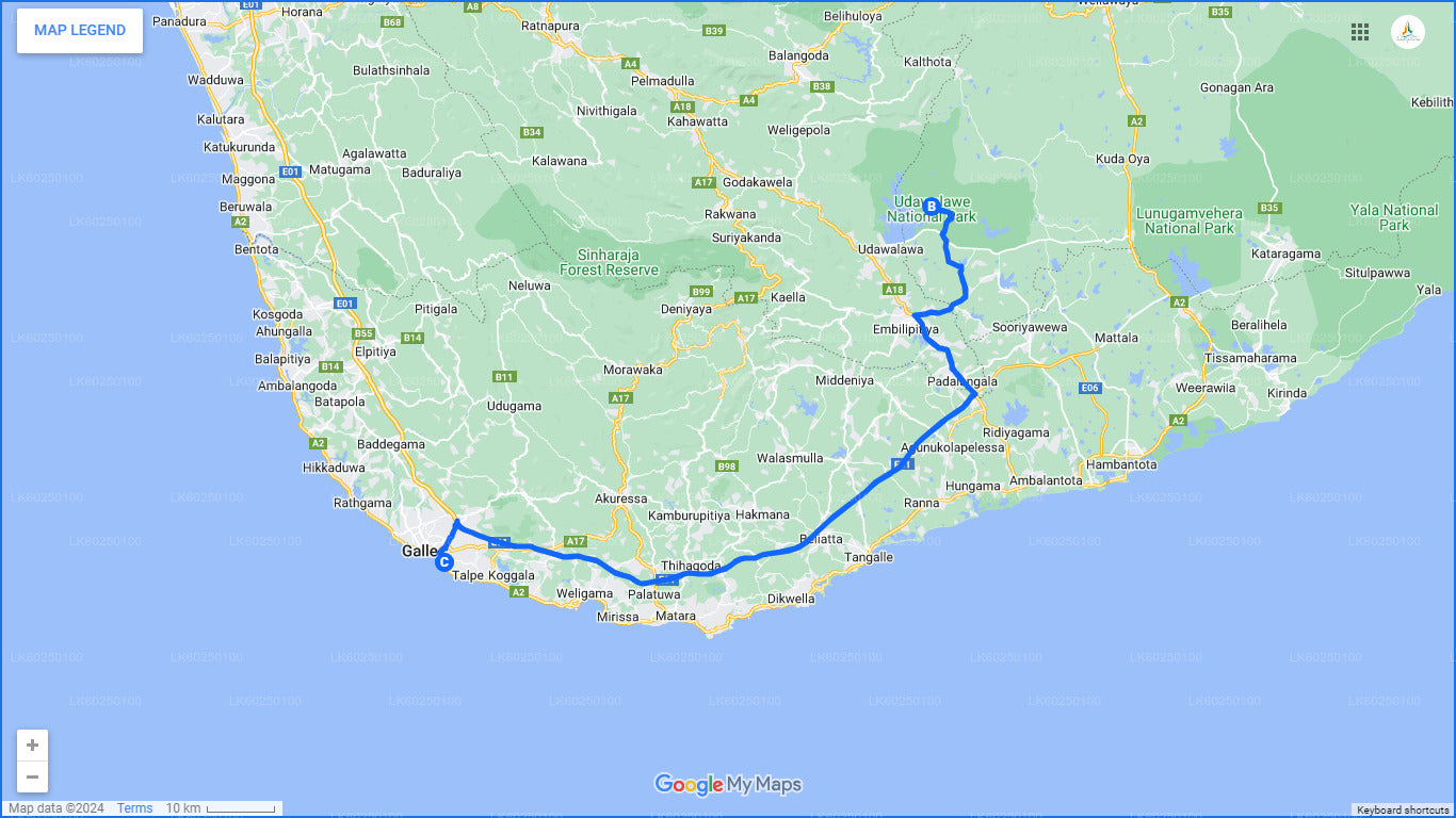 ウダワラウェ国立公園サファリ(ウナワトゥナ発)