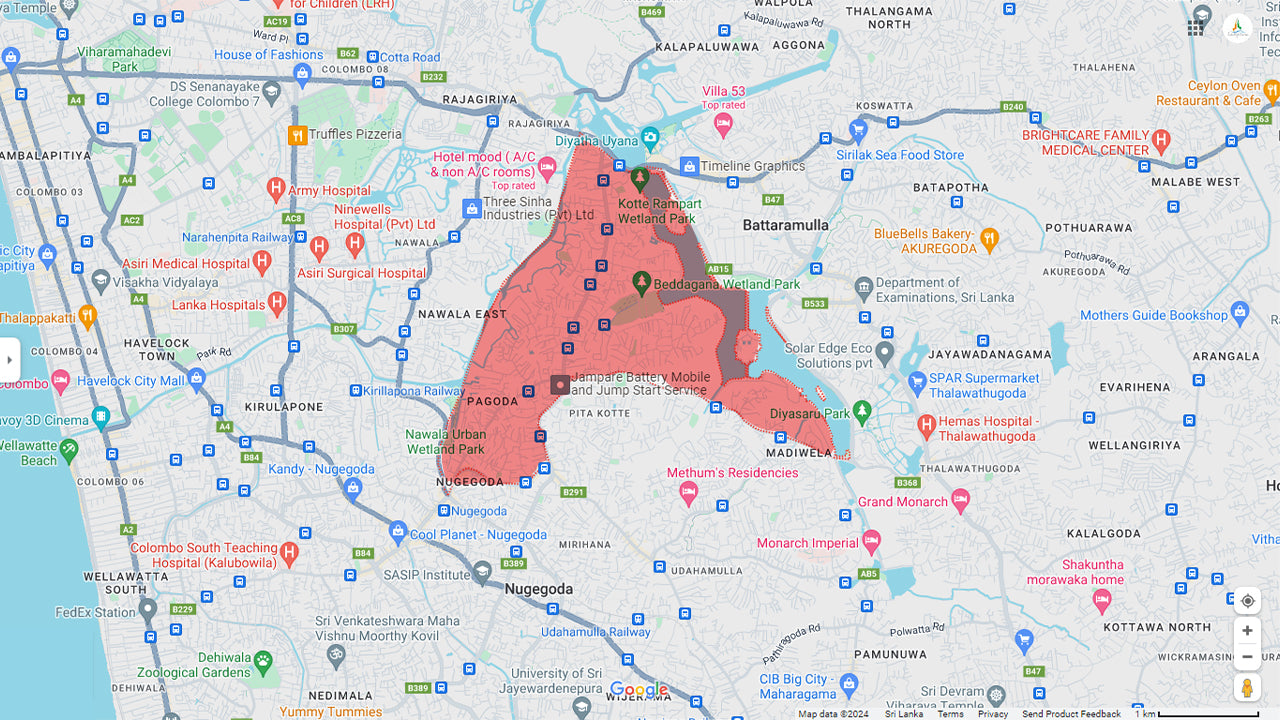 コロンボ発キングダム トレイル サイクリング ツアー