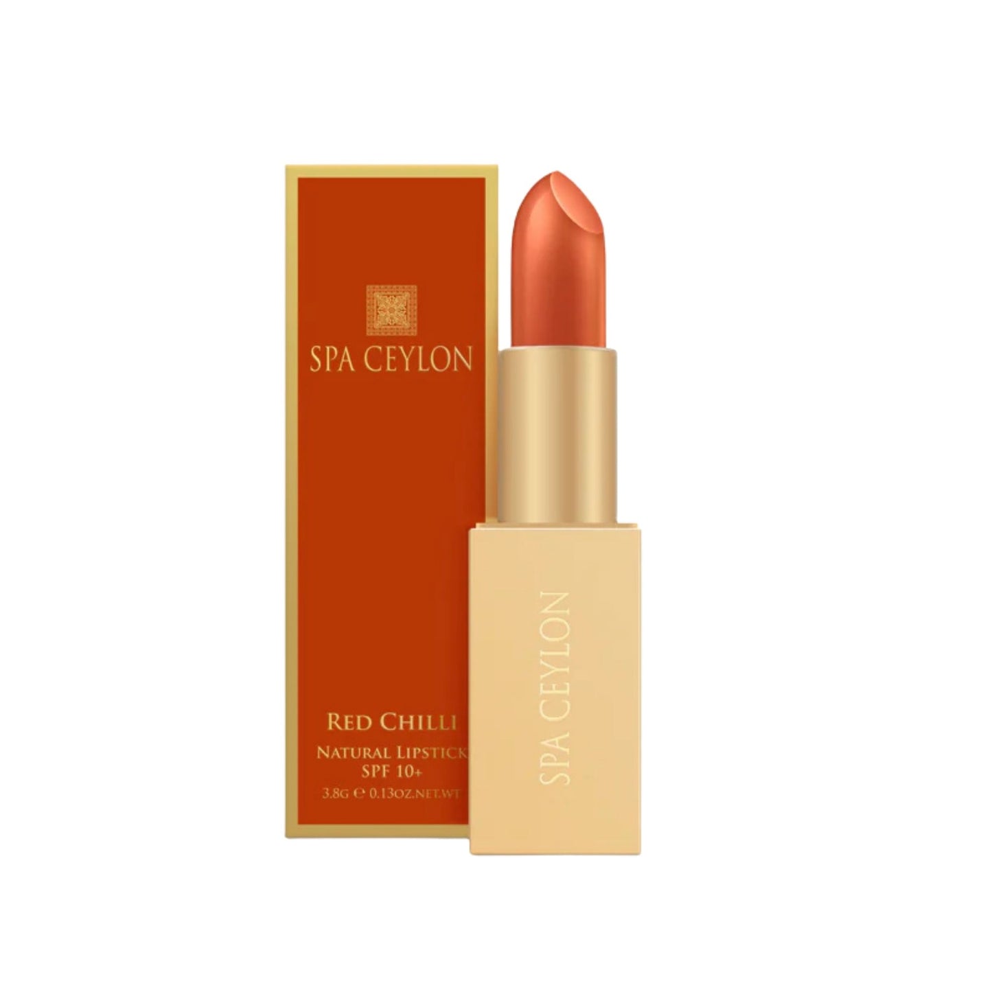 スパセイロン ナチュラル リップスティック 01 - レッドチリ SPF 10+