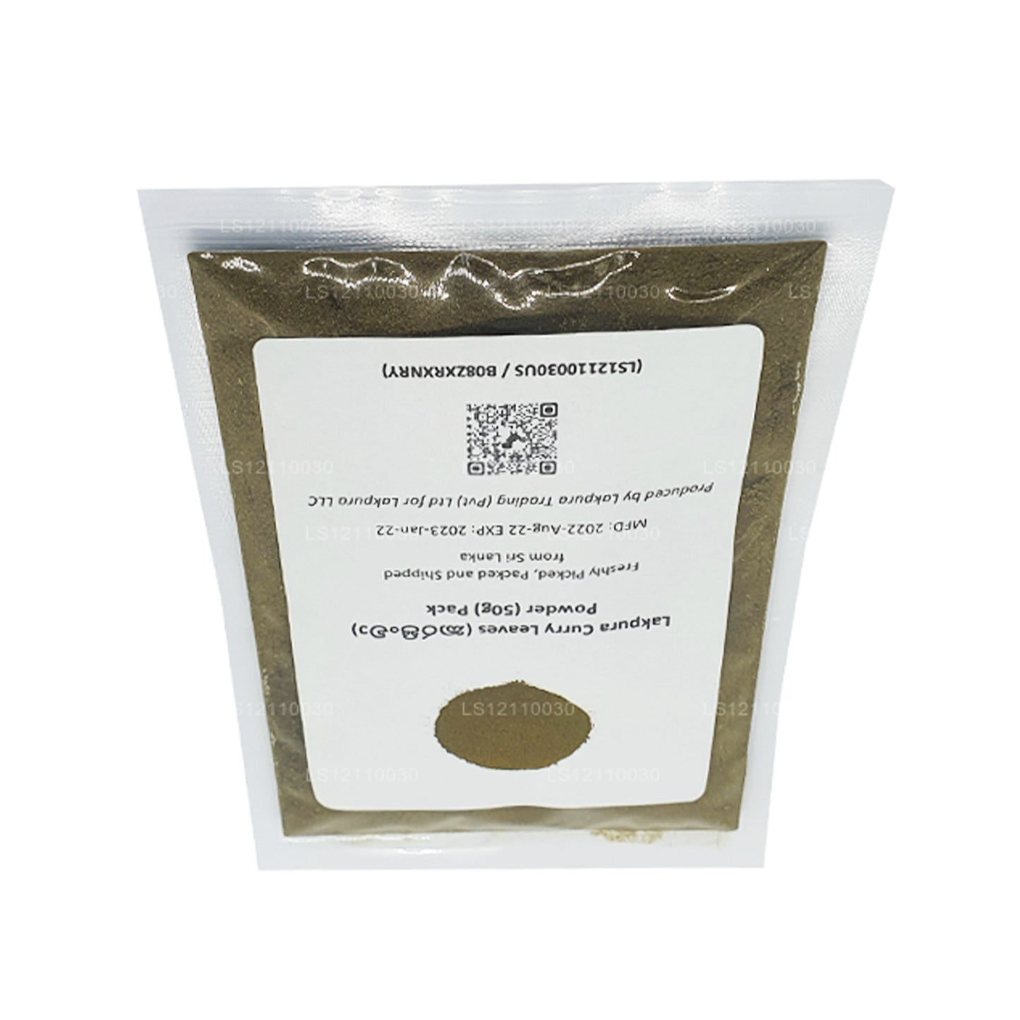 ラックプラ脱水カレー葉パウダー (100g)