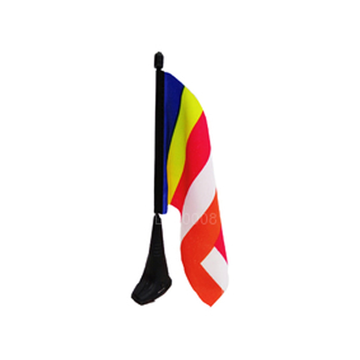 マグネットフット付き仏教旗