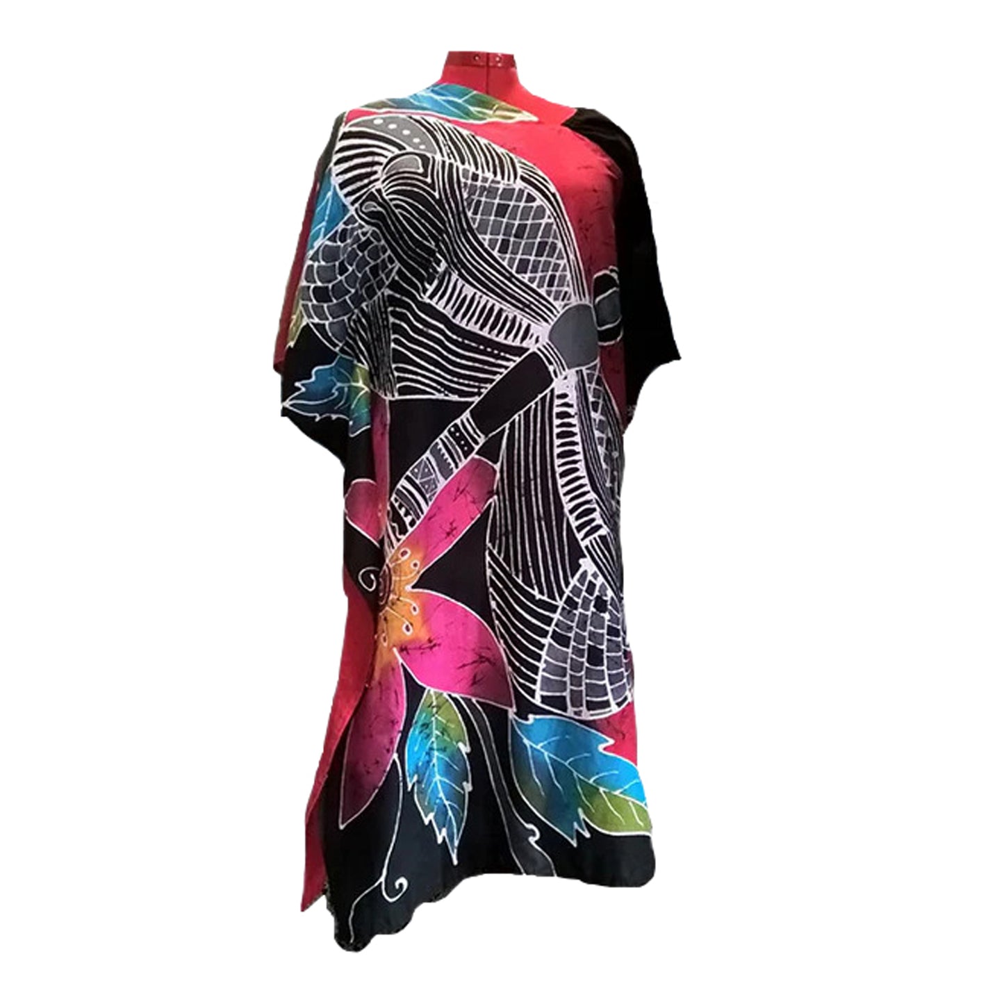 ハンドメイドバティックドレス(デザインB)