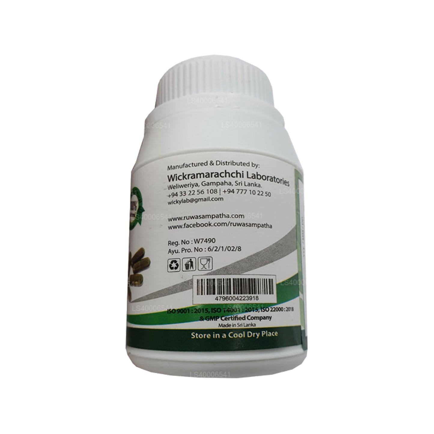 Wickramarachchi Labs モリンガ (100 カプセル)