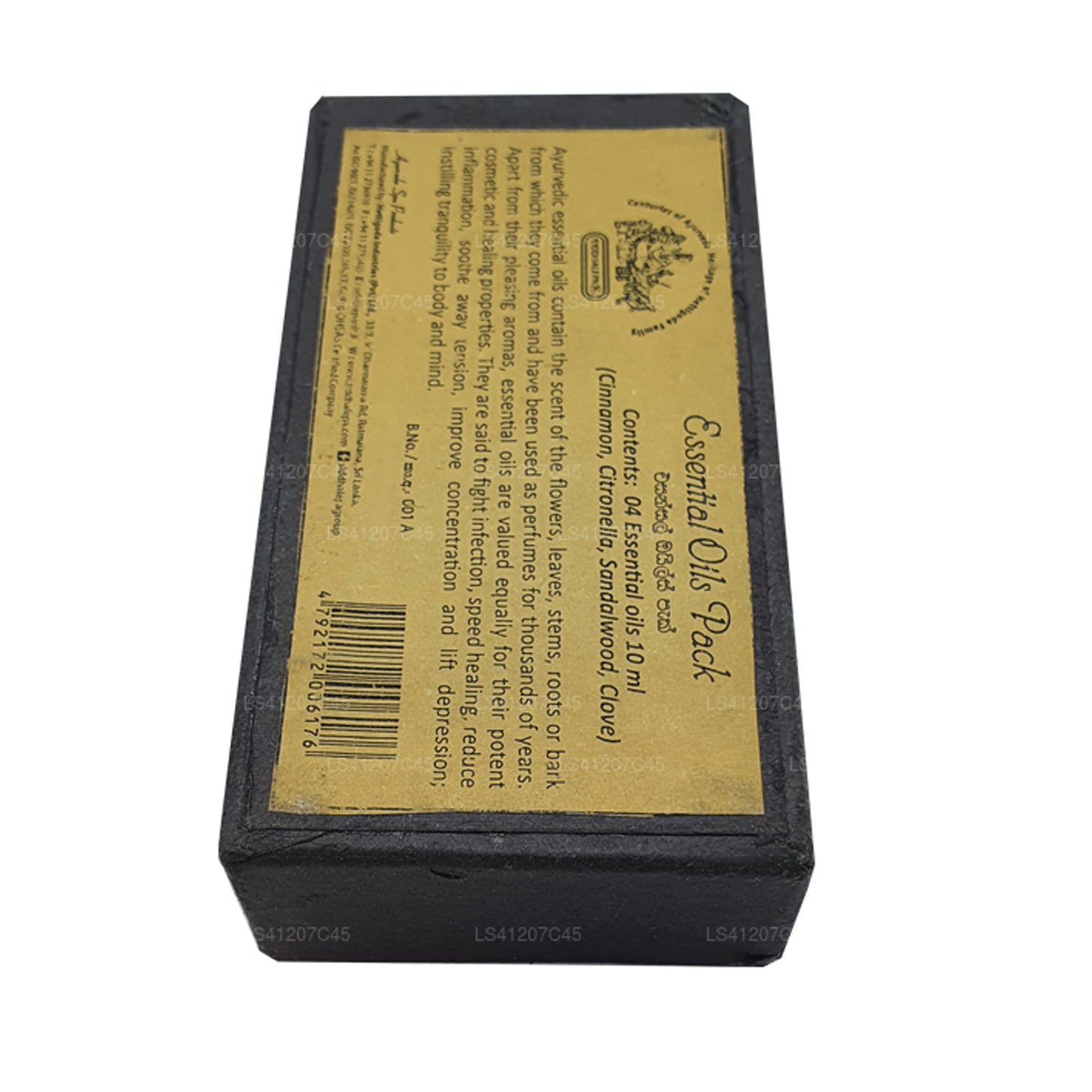 シッダレパエッセンシャルオイルパック (4 x 10ml)