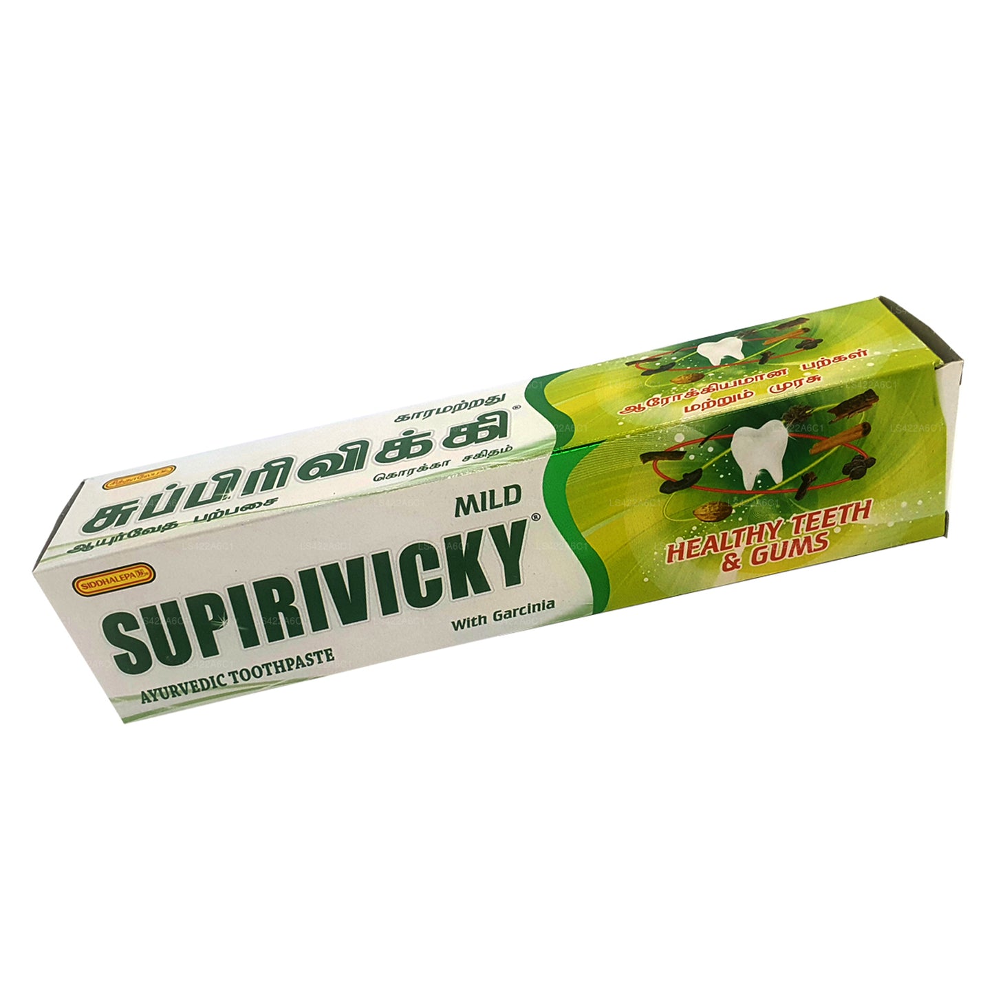 Siddhalepa Supirivicky マイルドアーユルヴェーダ歯磨き粉 (40g)