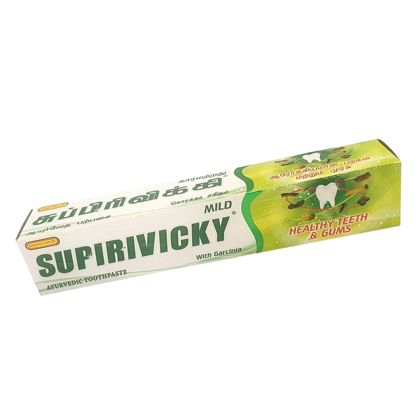 Siddhalepa Supirivicky マイルドアーユルヴェーダ歯磨き粉 (40g)