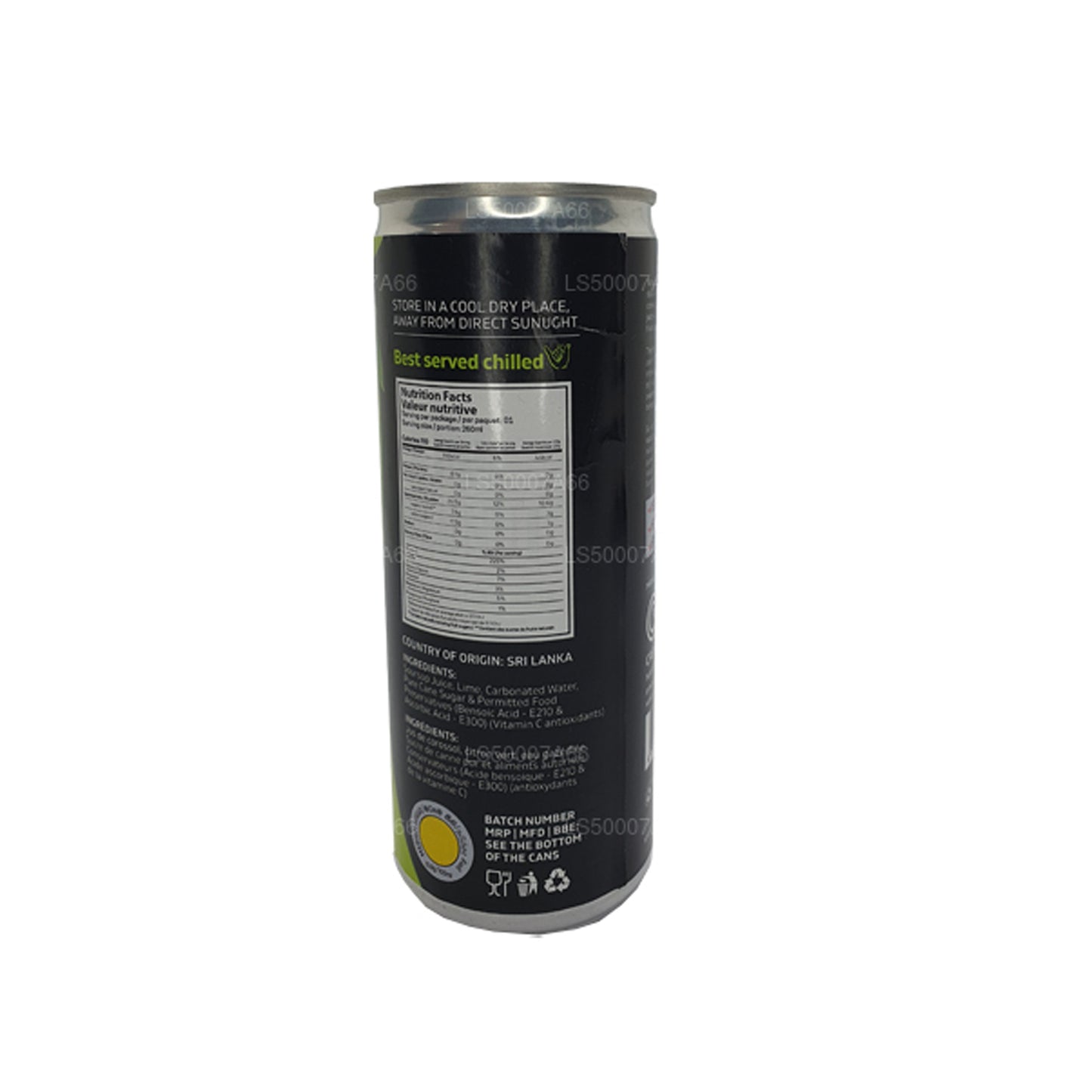 CAP セイロン トゥルー サワーソップ ドリンク (250ml)