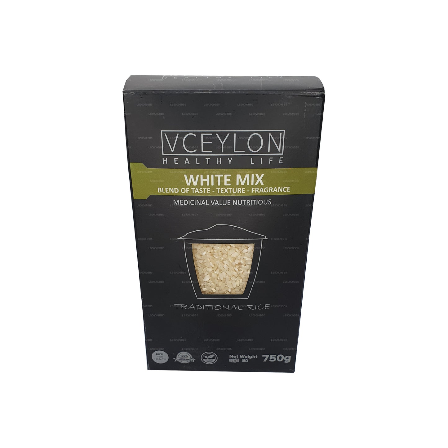 セイロンホワイトミックスライス (750g)