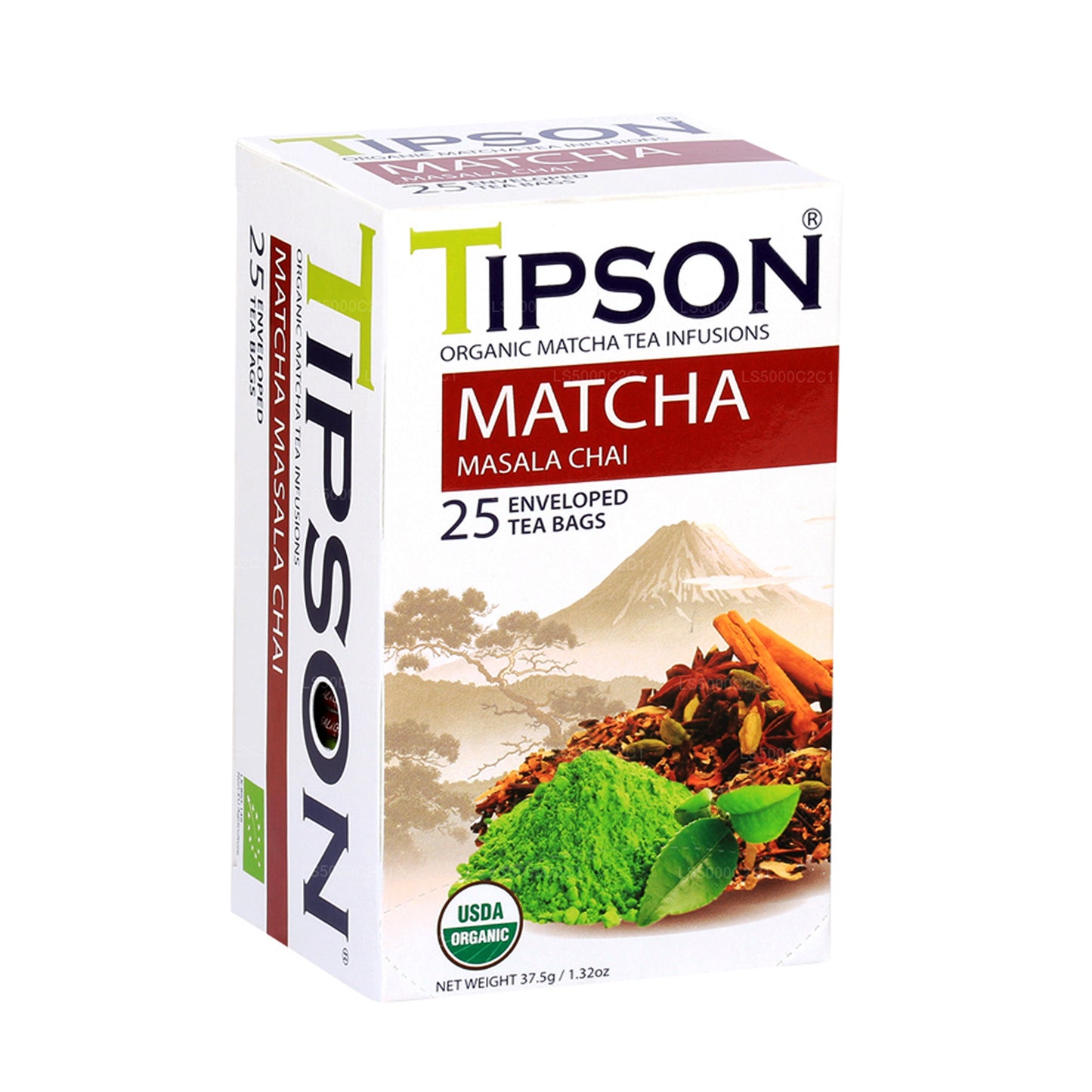 ティプソンティー オーガニック抹茶マサラチャイ (37.5g)