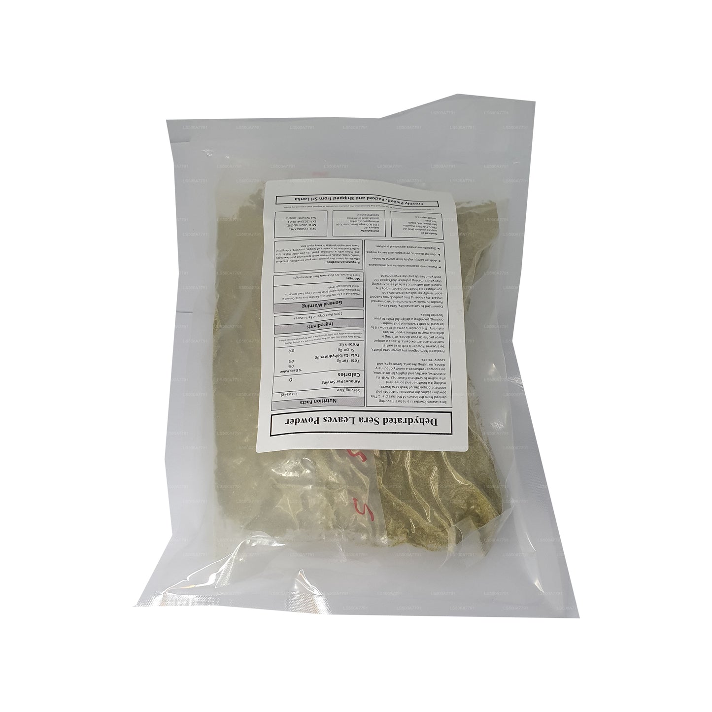 ラクプラ乾燥セラ葉(シンボルポゴンクエン酸塩)粉末(100g)