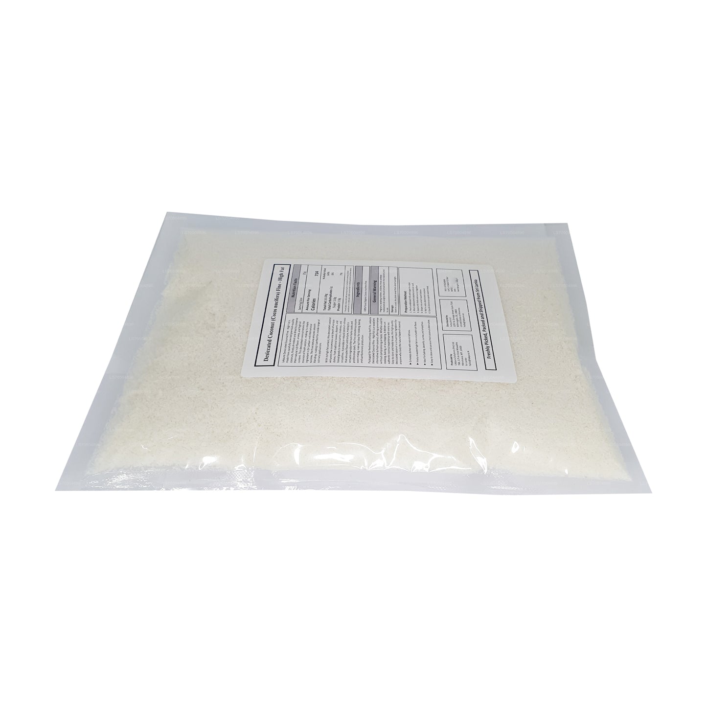 乾燥ココナッツファイン - 高脂肪 (500g)