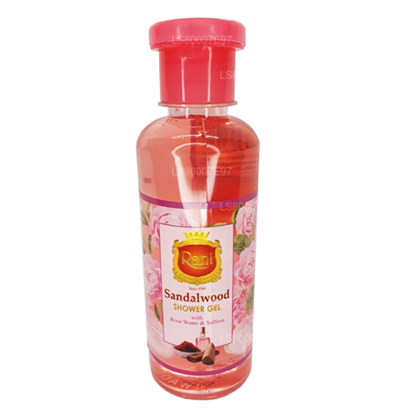 スワデシラニサンダルウッドシャワージェルローズウォーター&サフラン (250 ml)