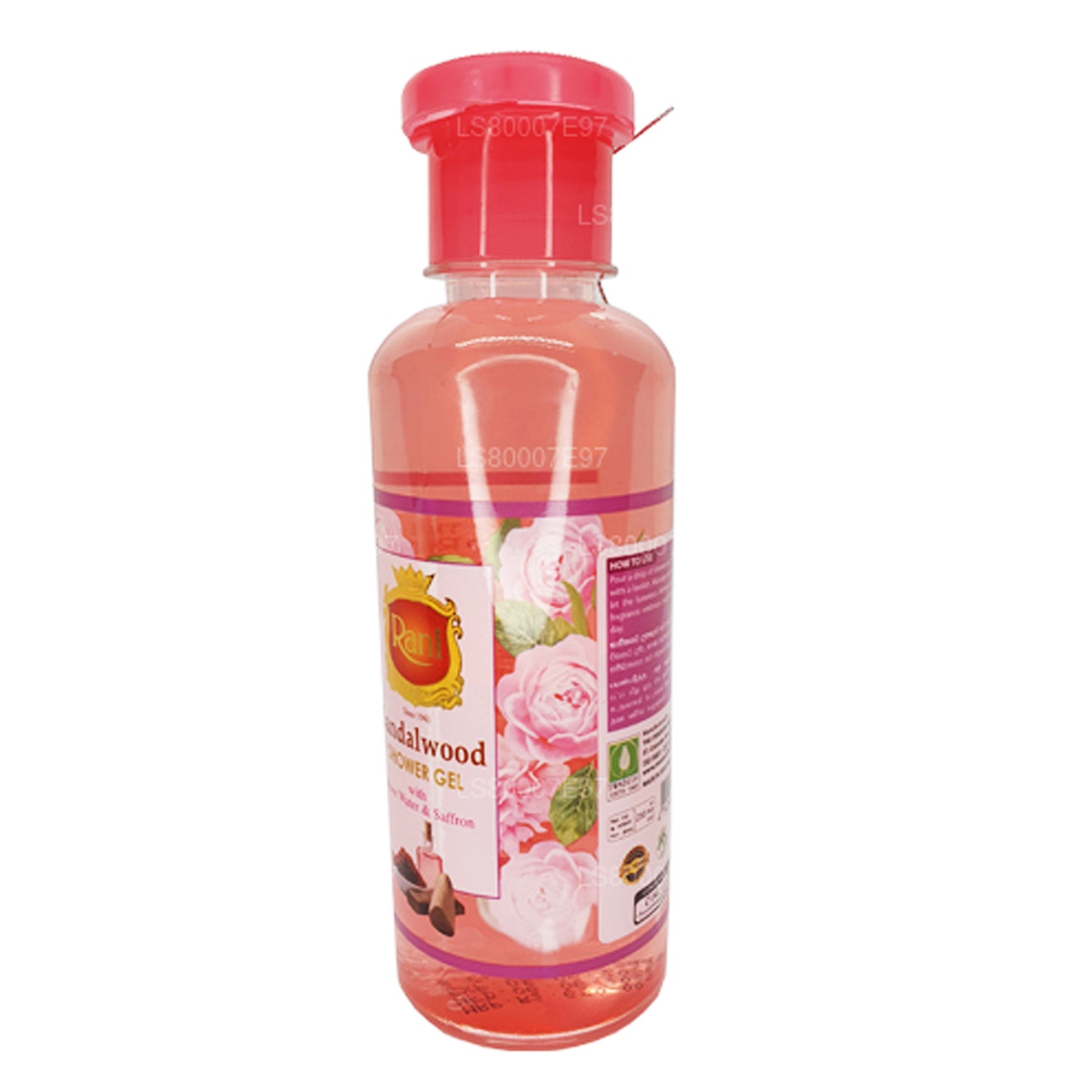 スワデシラニサンダルウッドシャワージェルローズウォーター&サフラン (250 ml)