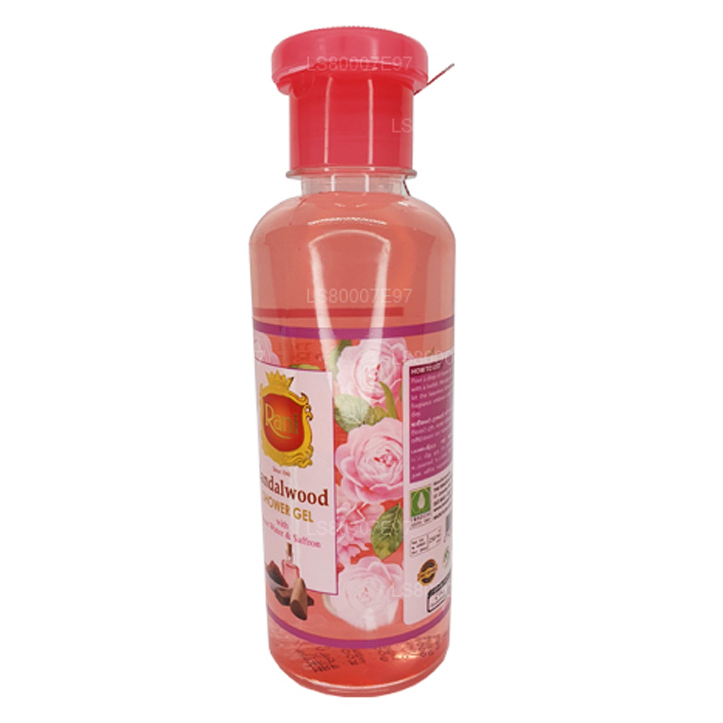 スワデシラニサンダルウッドシャワージェルローズウォーター&サフラン (250 ml)