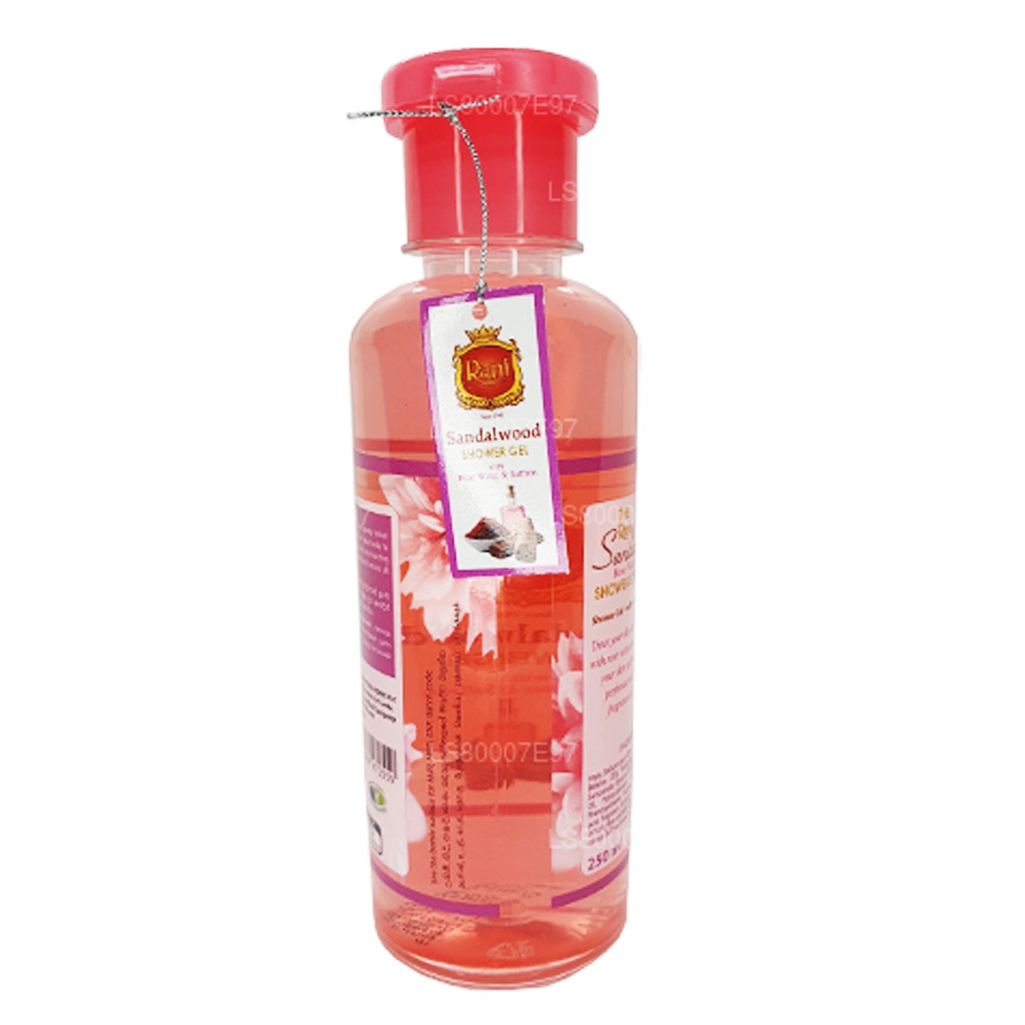 スワデシラニサンダルウッドシャワージェルローズウォーター&サフラン (250 ml)