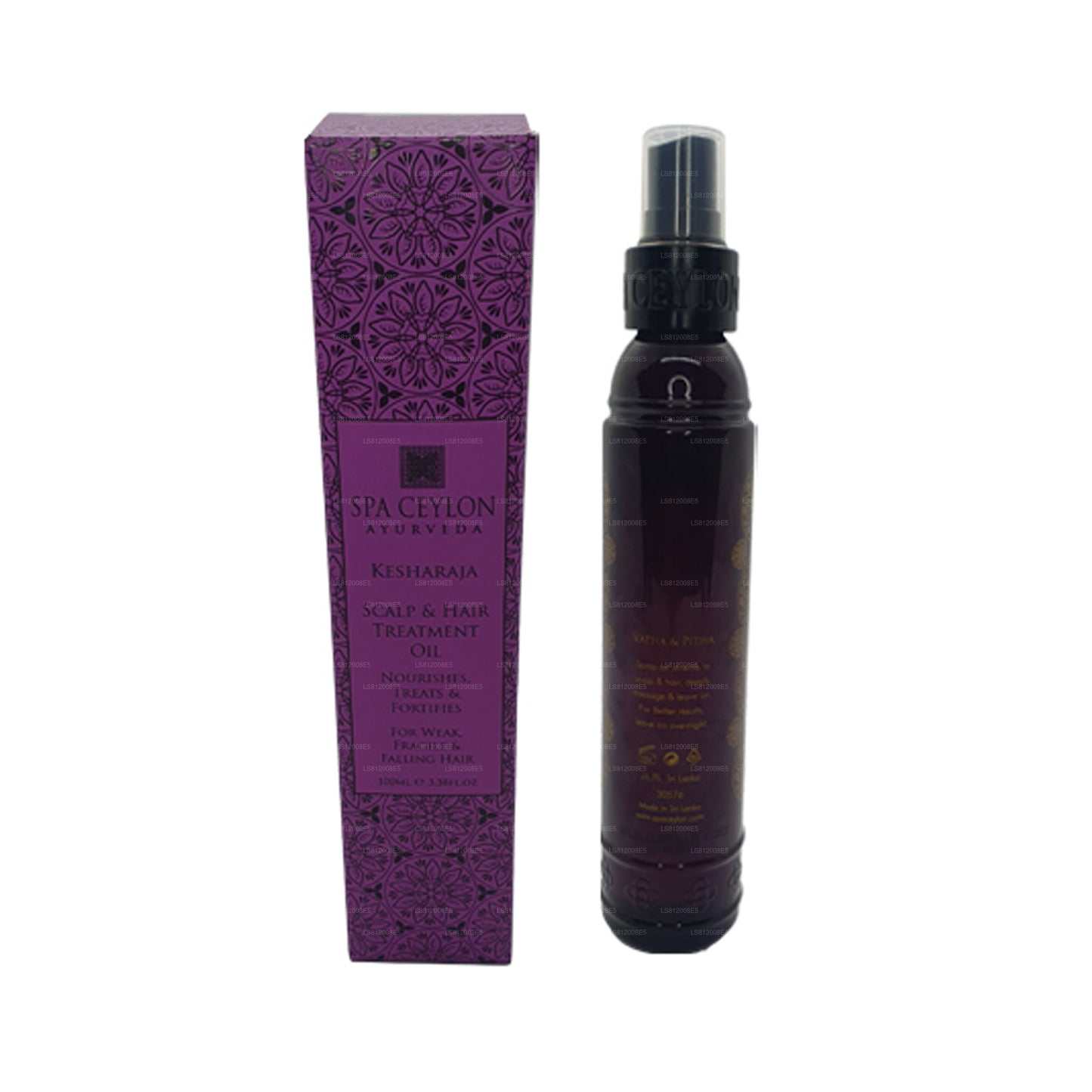 スパセイロンケシャラジャスカルプアンドヘアトリートメントオイル (100ml)
