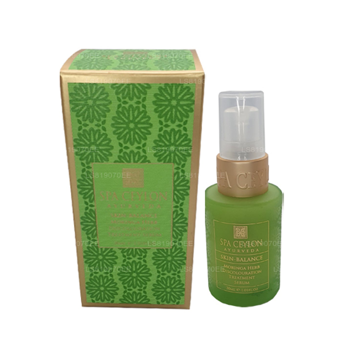 スパセイロンスキンブランスモリンガハーブズディスコローレーショントリートメントセラム (30ml)
