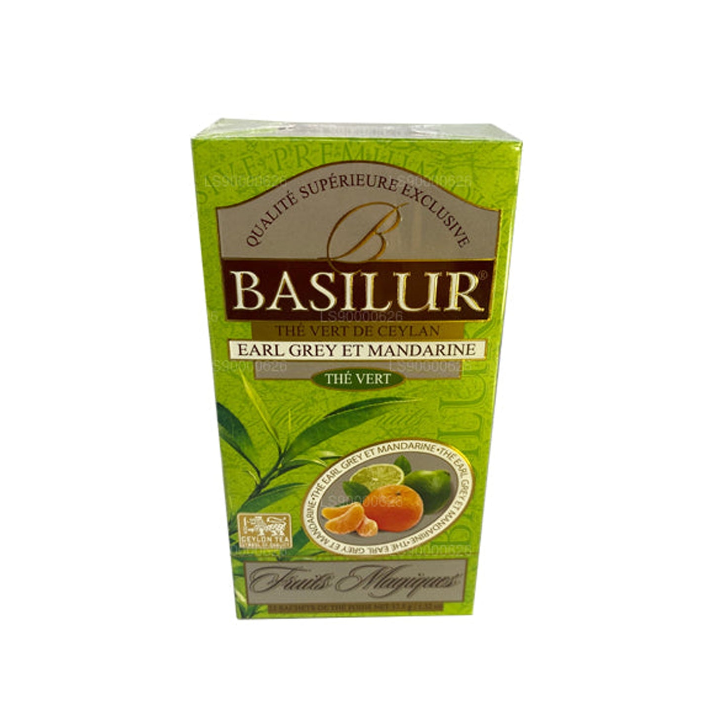 Basilur マジックグリーンアプリコット&パッションフルーツ (100g)