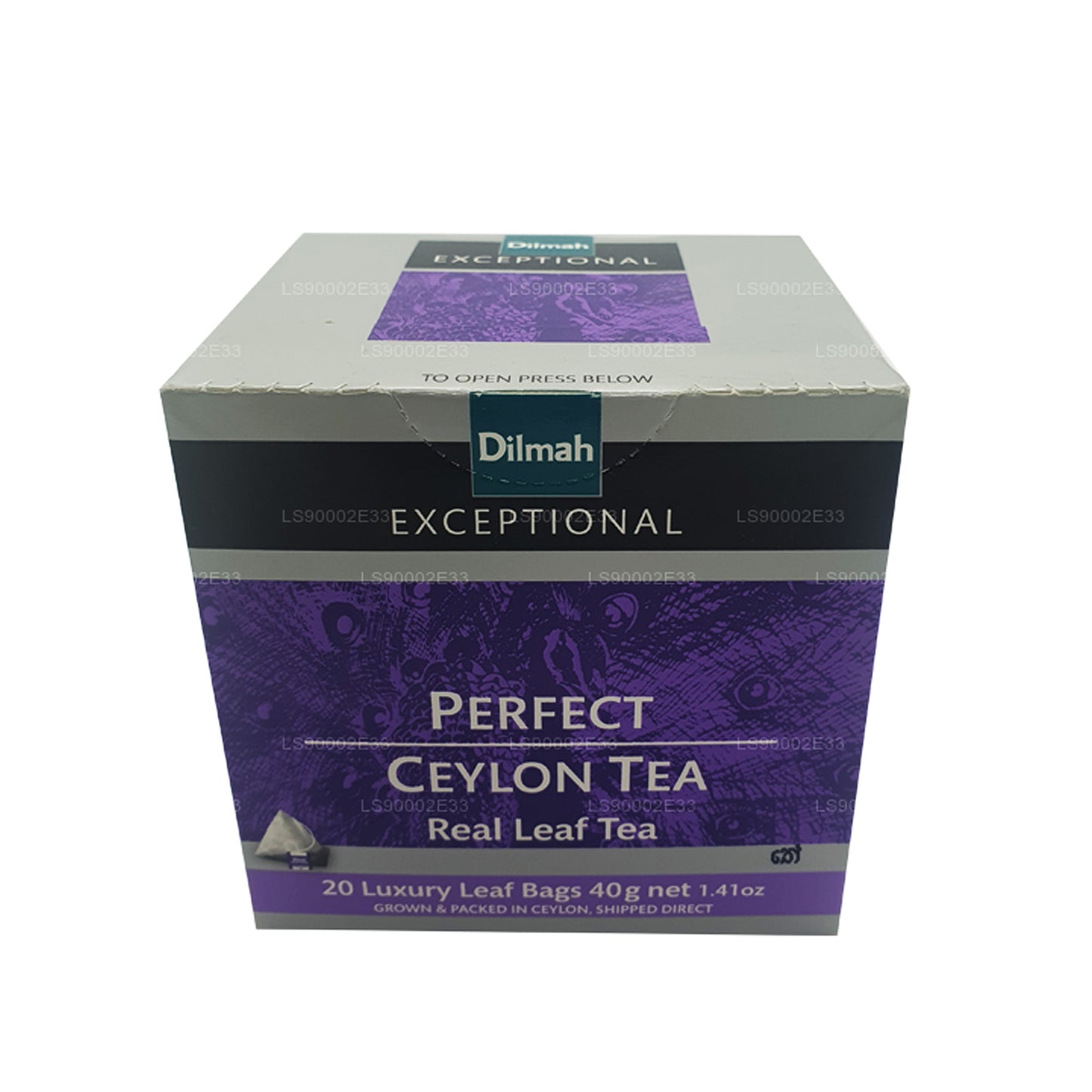 Dilmah エクセプショナルパーフェクトセイロンリアルリーフティー (40g) 20タグバッグ