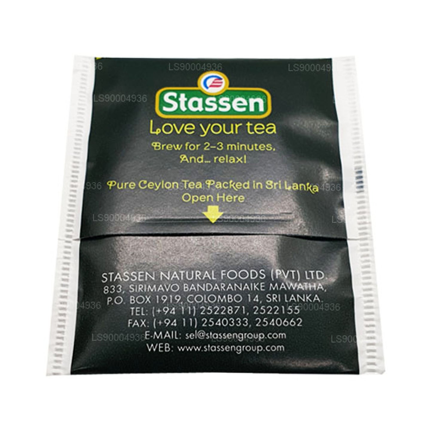 スタッセングリーンオーガニックティー (50g) 25ティーバッグ