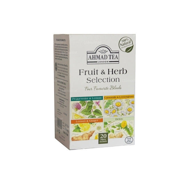 アフマド ティー フルーツ&ハーブ セレクション ホイルティーバッグ 20袋
