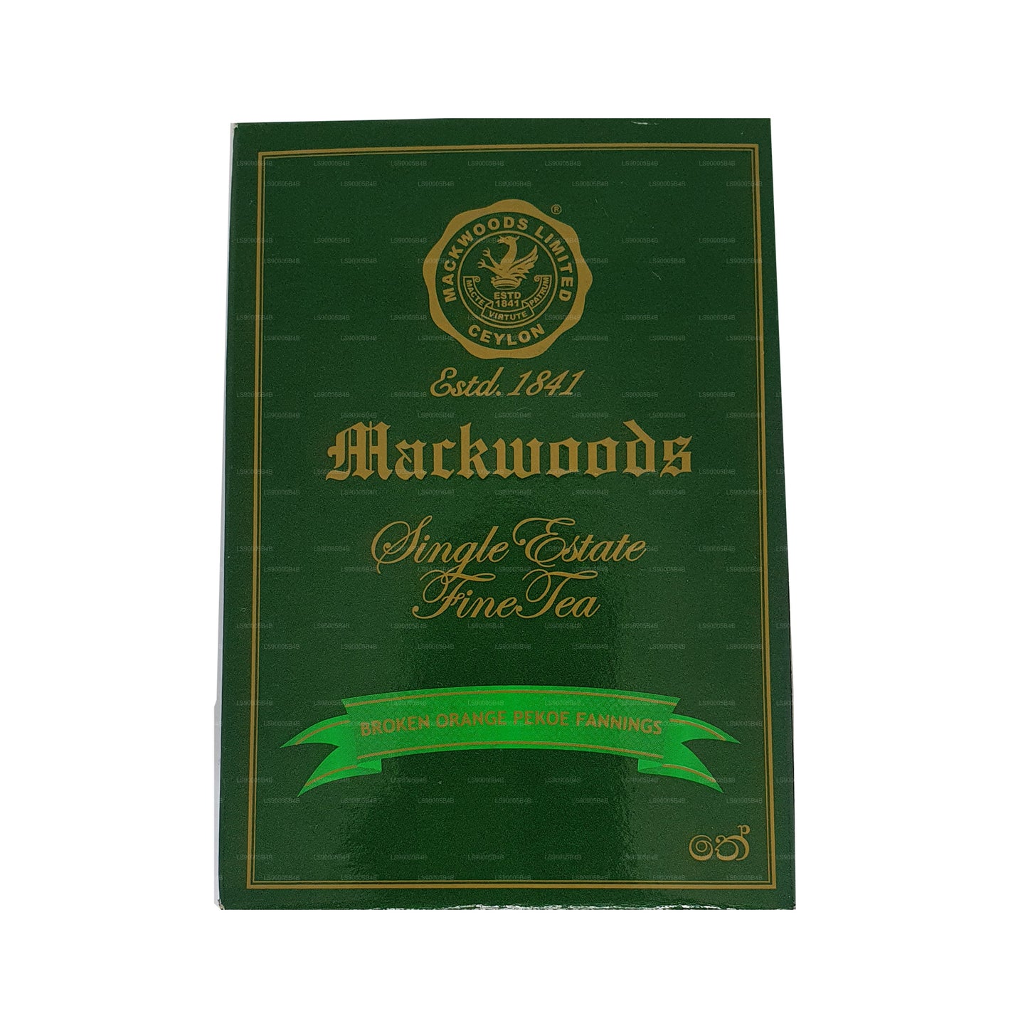 Mackwoods シングルエステートブロークンオレンジペコエファニングス (BOPF) ルーズリーフセイロンブラックティー (200g)