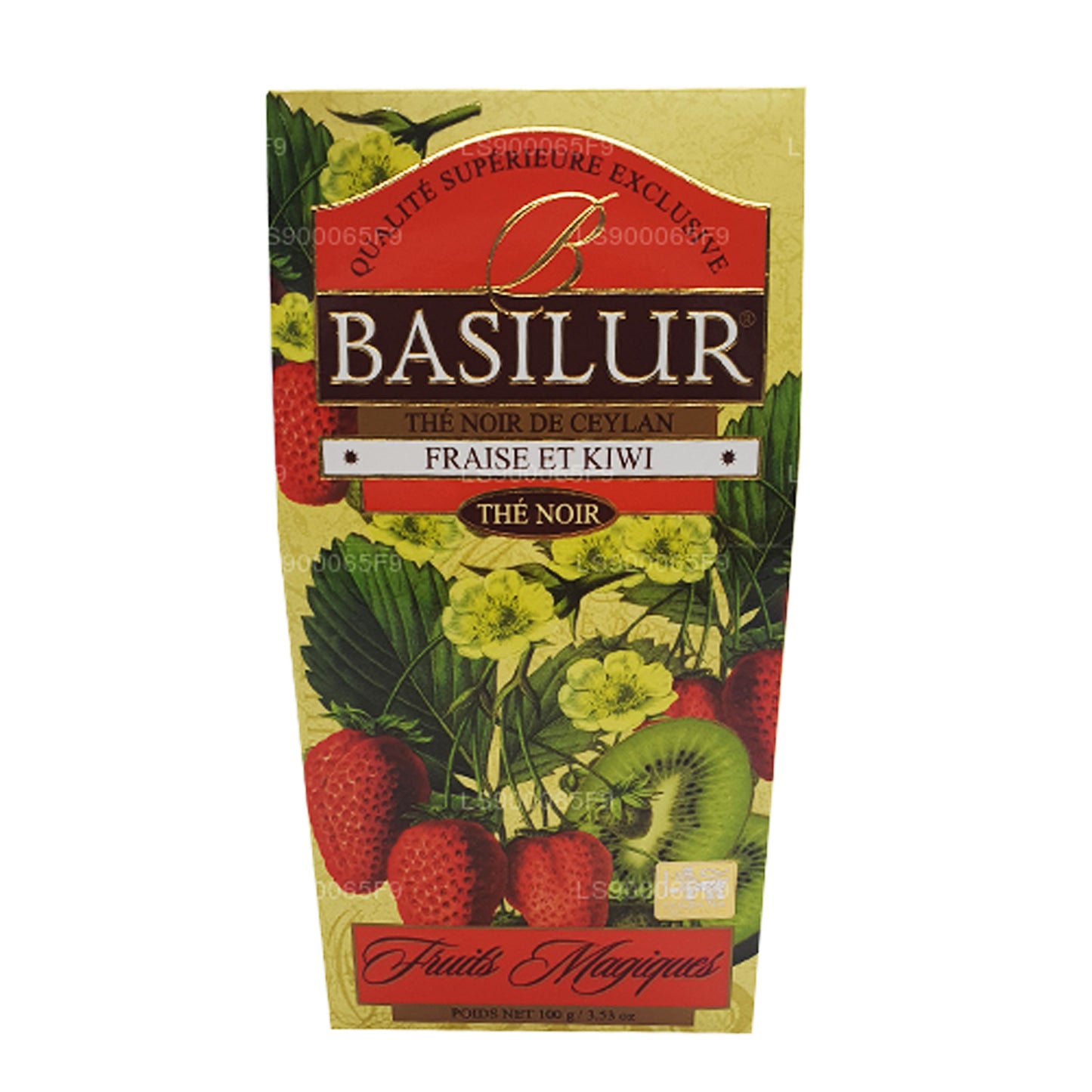 Basilur ストロベリーとキウイ (100g)