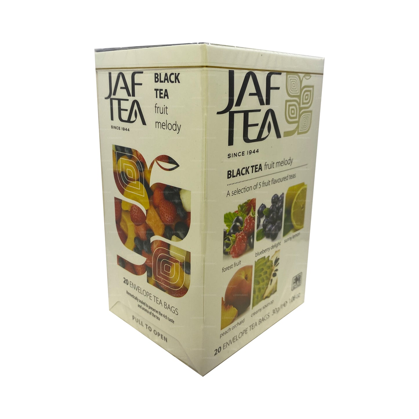 Jaf Tea ピュアフルーツコレクションブラックティーフルーツメロディ (30g) 20ティーバッグ
