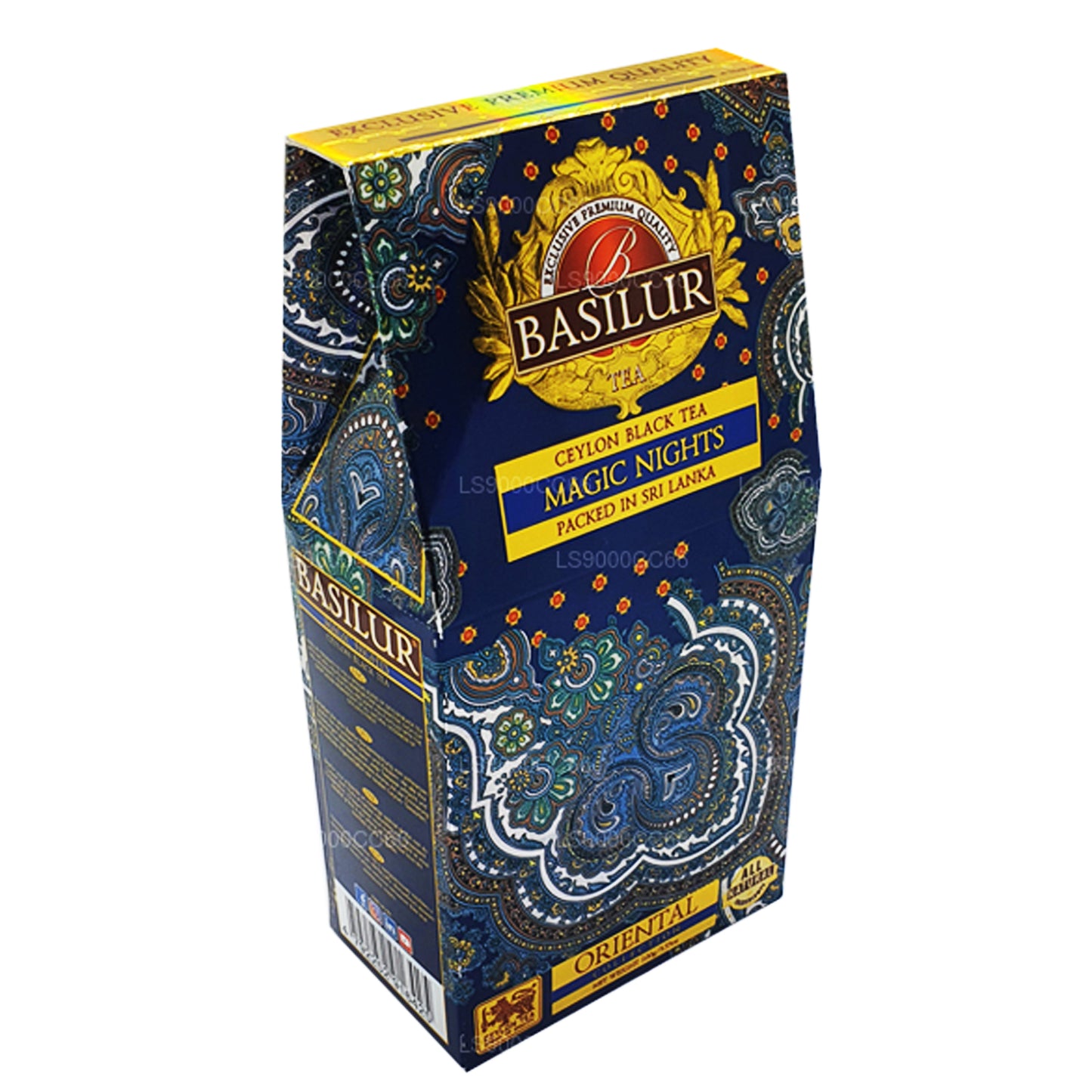 Basilur マジックナイツセイロンブラックリーフティー (100g)