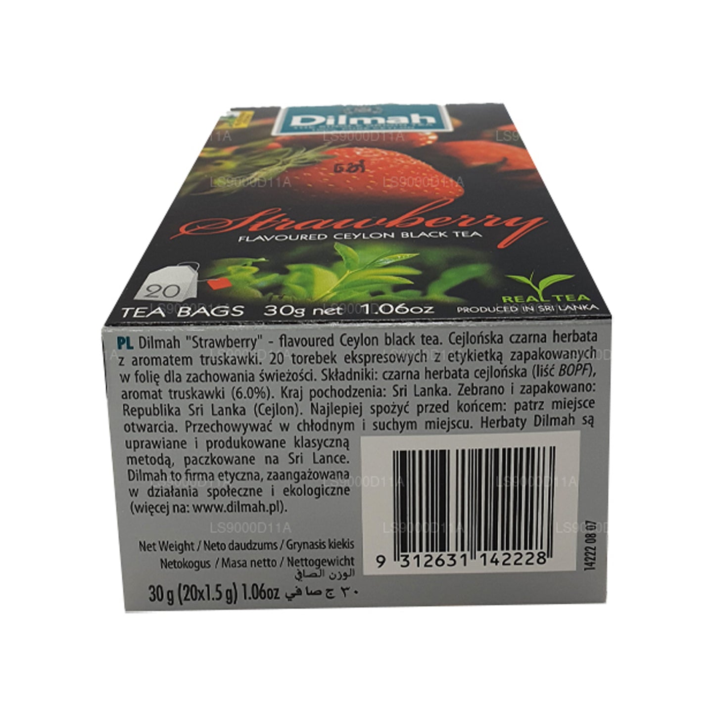 ディルマストロベリーフレーバーセイロン紅茶 (30g) ティーバッグ20個