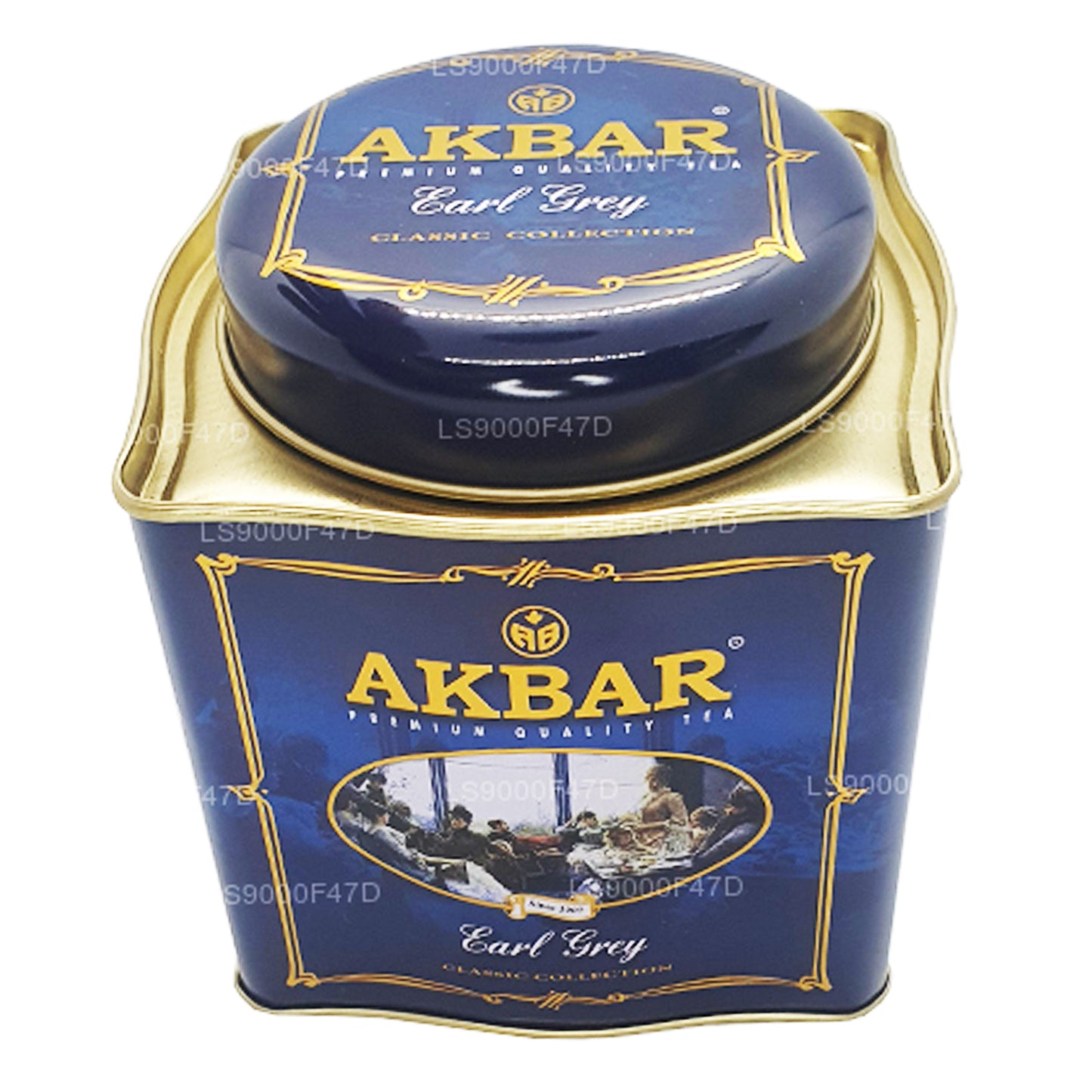 Akbar クラシックアールグレイリーフティー (250g) 缶