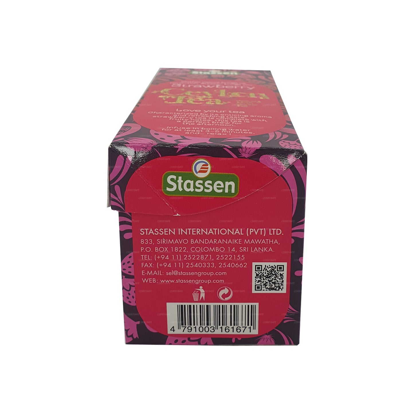 スタッセンストロベリーティー (37.5g) 25ティーバッグ