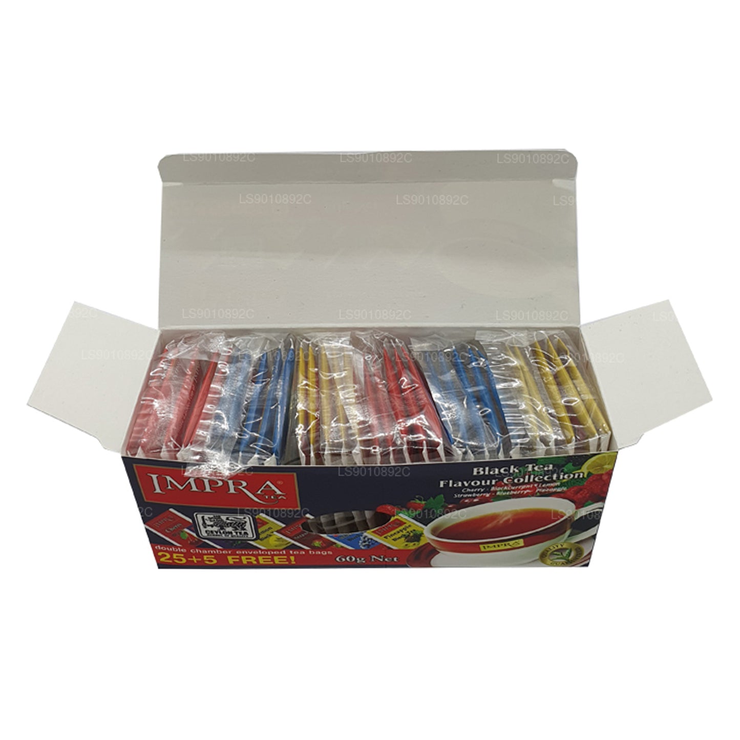 Impra フレーバーコレクションセイロン紅茶 (60g) ティーバッグ30個