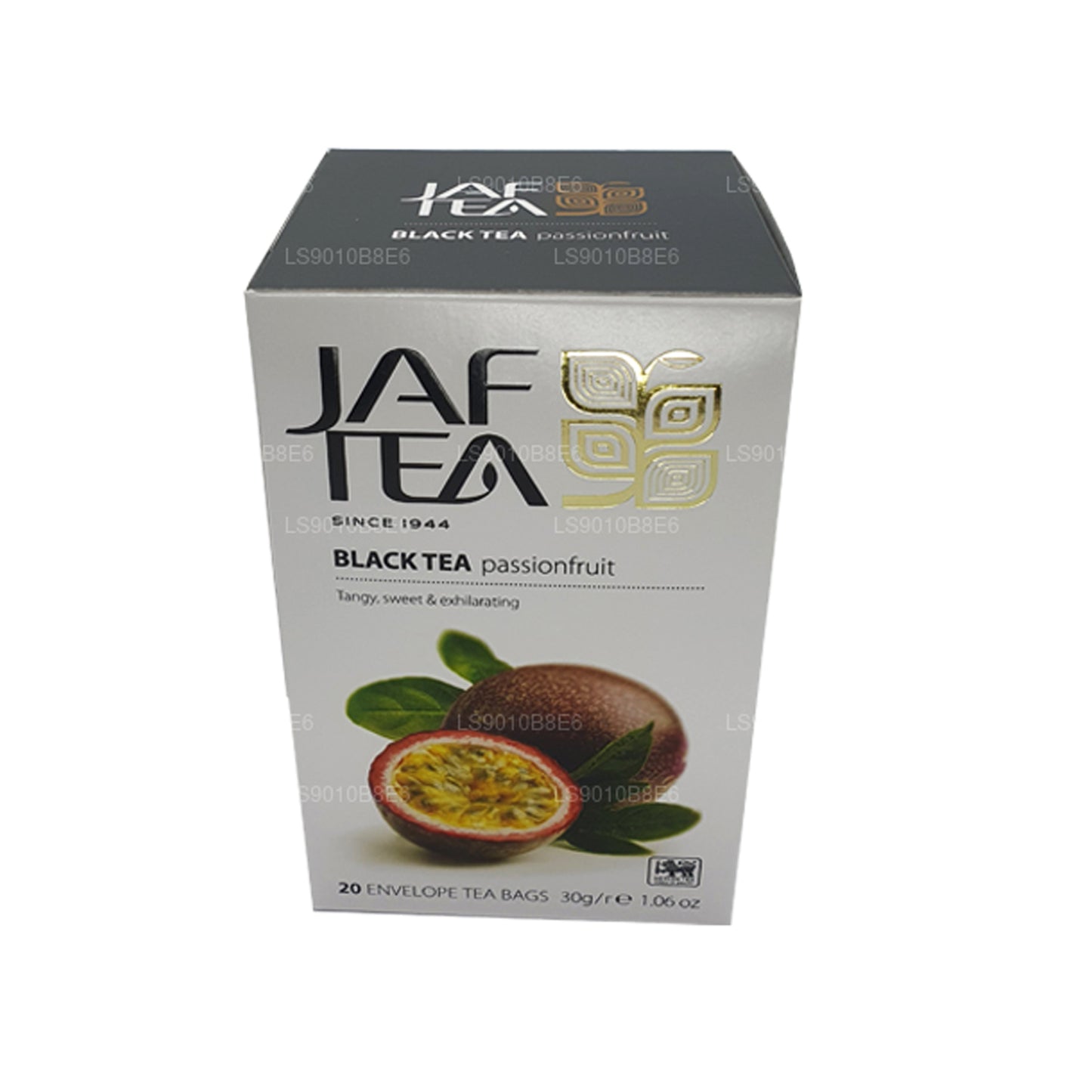 Jaf Tea ピュアフルーツコレクションブラックティーパッションフルーツホイルエンベロープティーバッグ (30g)