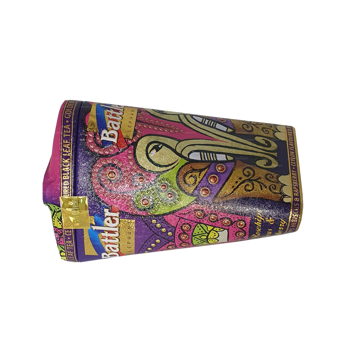 バトラーゴールデンジャイアントワイルドローズヒップハイビスカス&ラズベリー (100g) キャディー