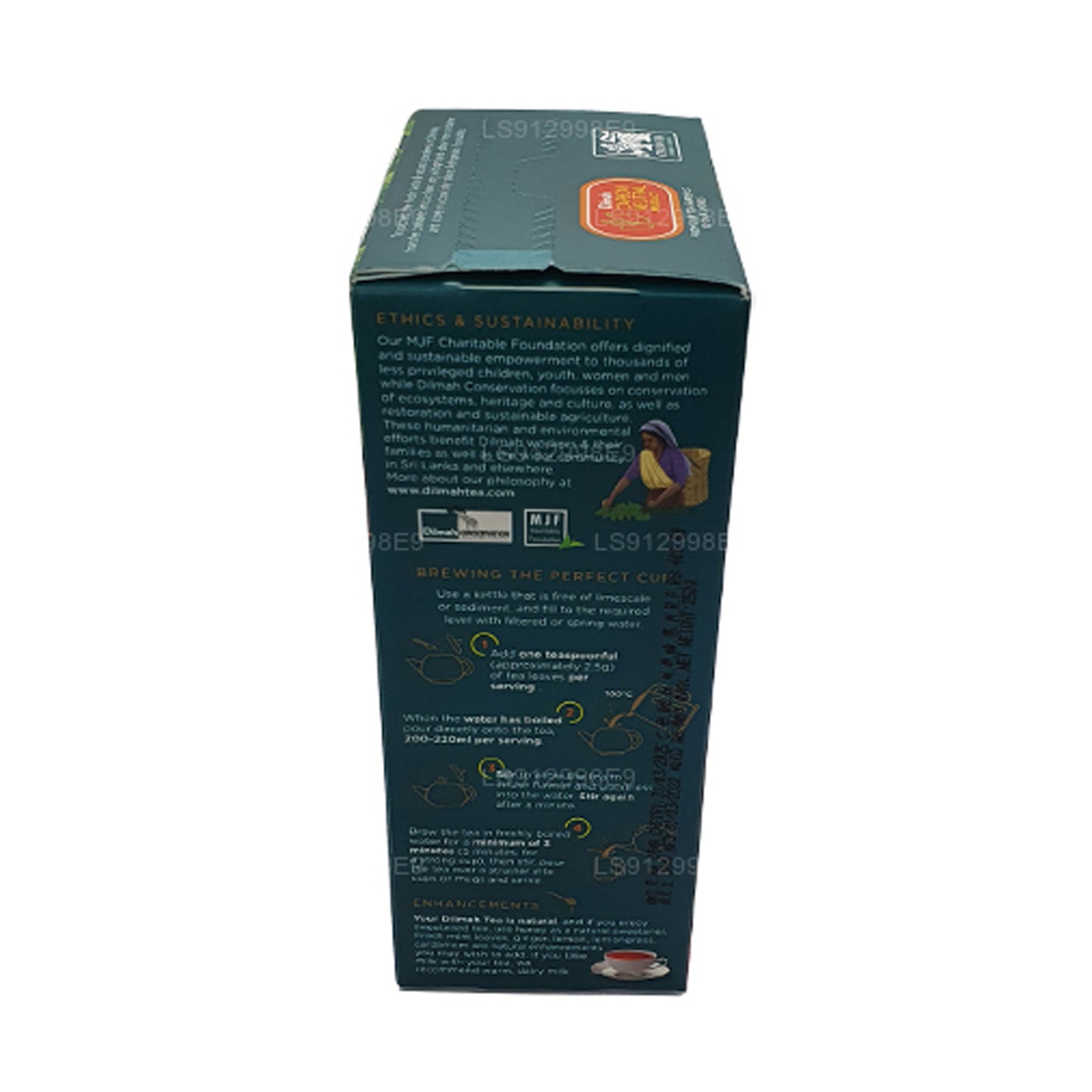 Dilmah プレミアムセイロンルーズリーフティー (125g)