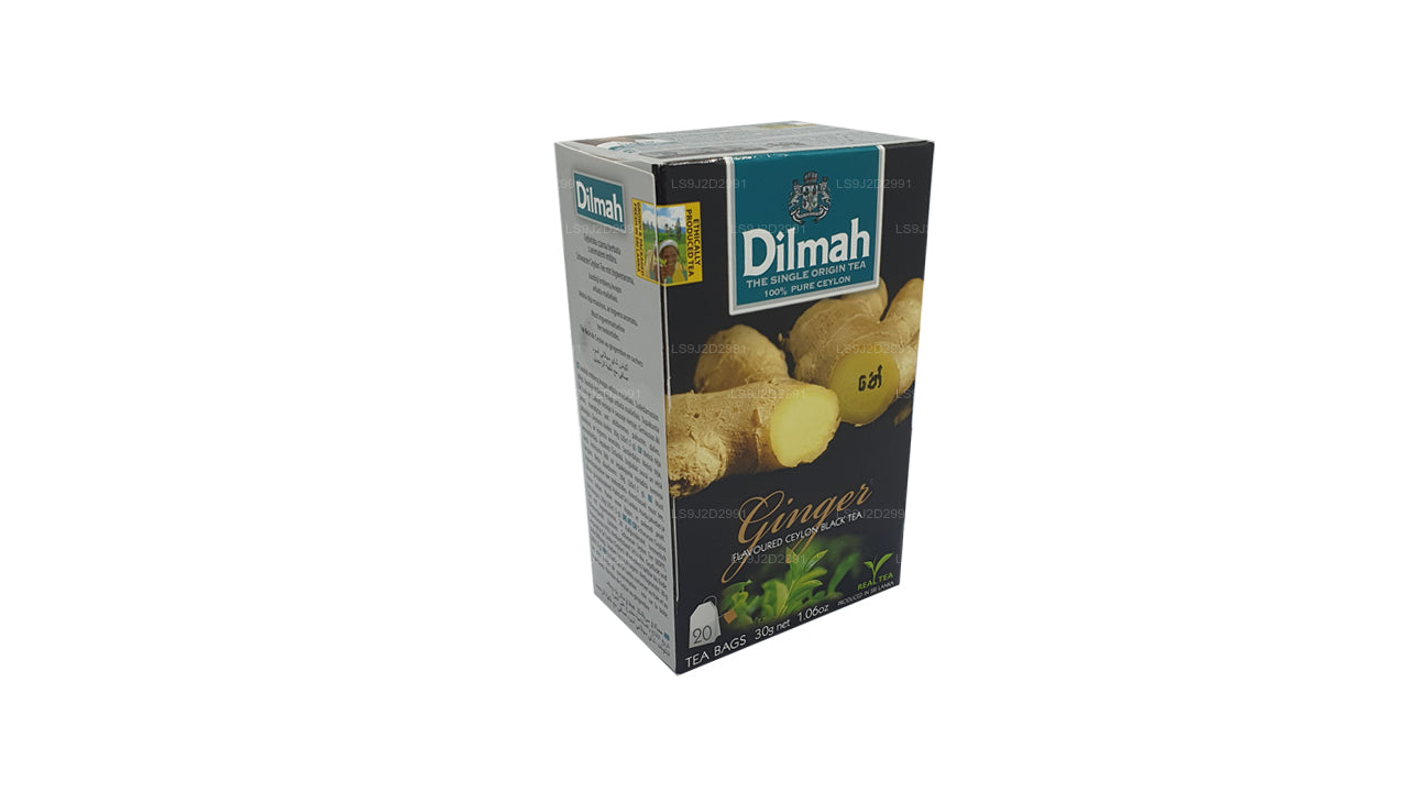 Dilmah ジンジャーフレーバーブラックティー (30g) 20ティーバッグ