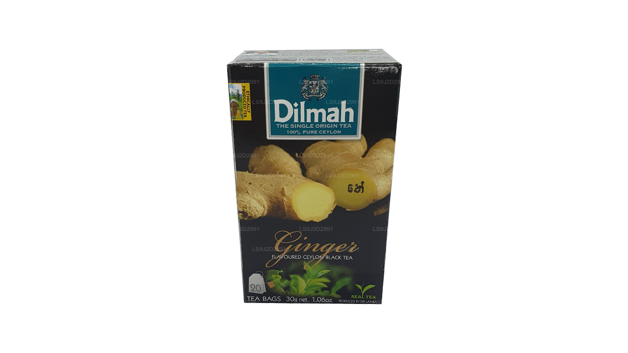Dilmah ジンジャーフレーバーブラックティー (30g) 20ティーバッグ