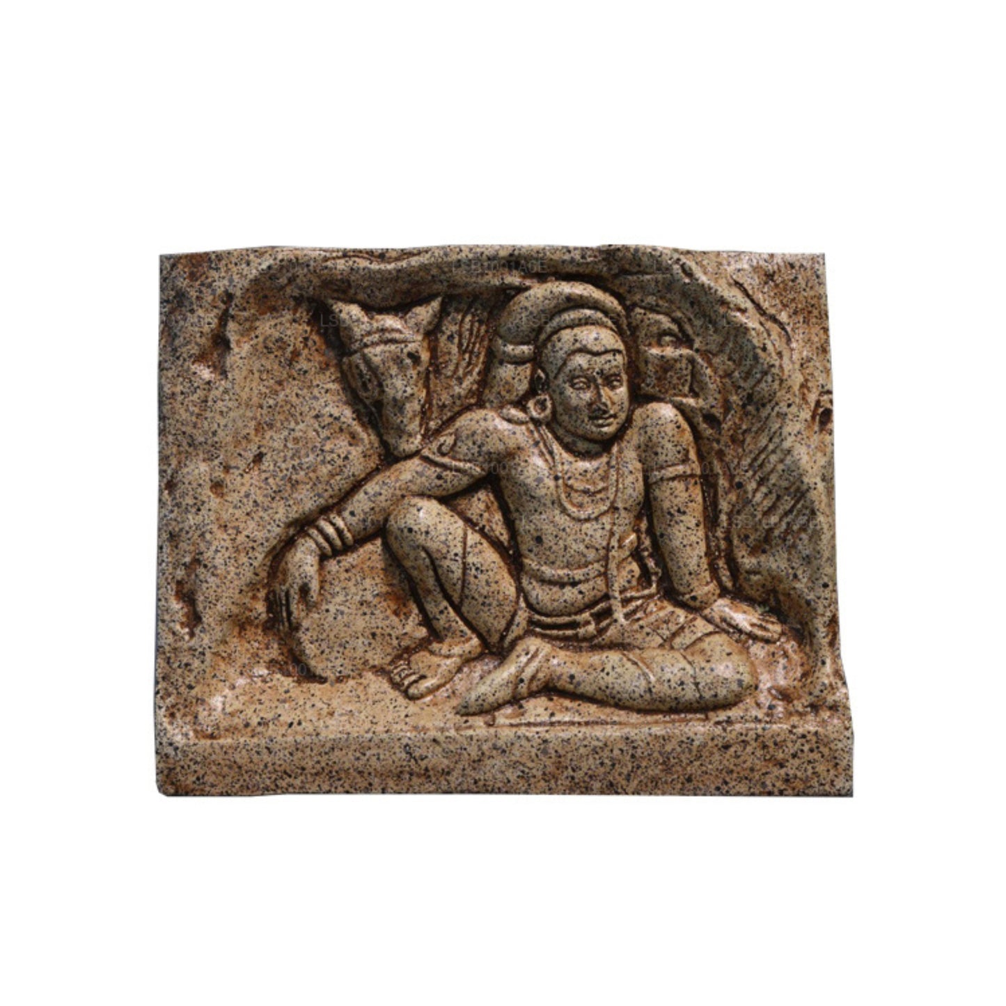 NHRC ミニサ・サハ・アシュウェ・ヒサの彫刻 (プレート)