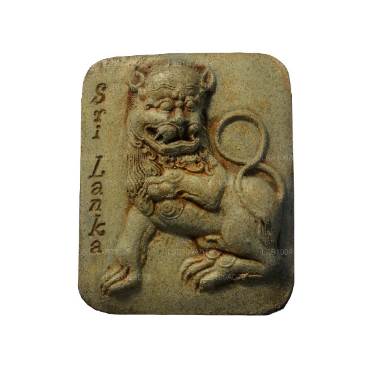 NHRC ライオン (レリーフ彫刻) - アヌラーダプラ