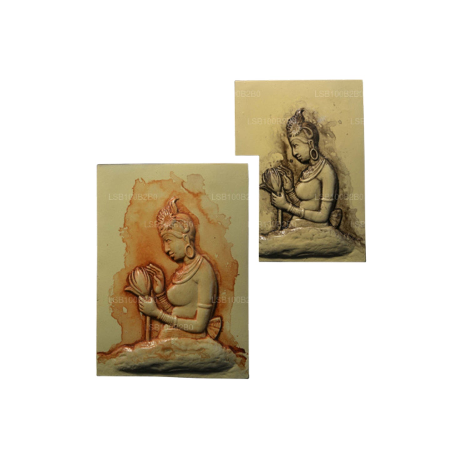 NHRC シギリヤのフレスコ画 (プレート)