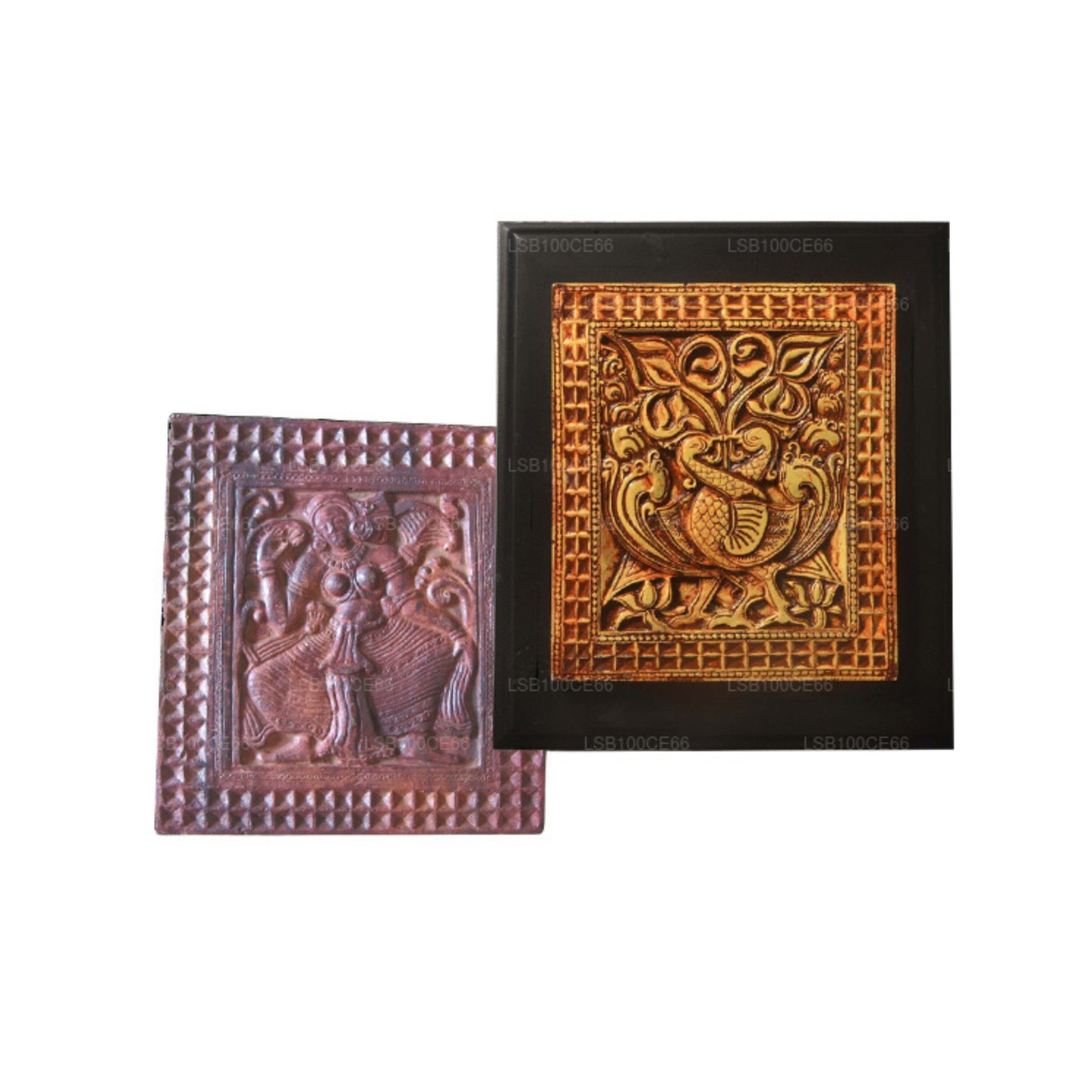 NHRC アンベッカ レリーフ (プレート) - キャンディ