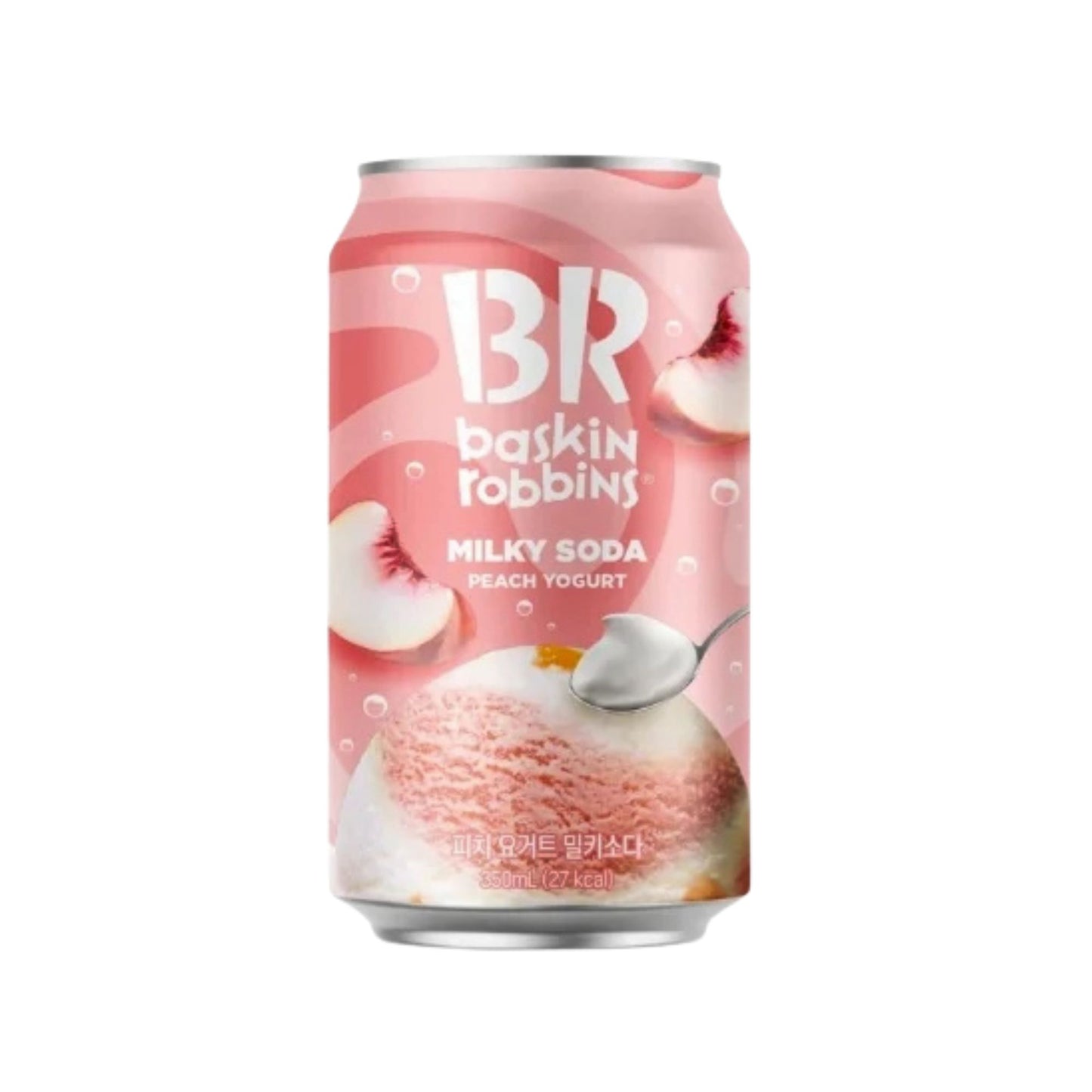 バスキン・ロビンス ピーチヨーグルトミルキーソーダ (350ml)