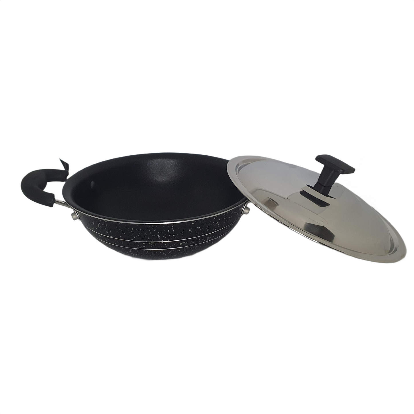 Bristo ノンスティックプラチナホッパーパン 18cm (7インチ)