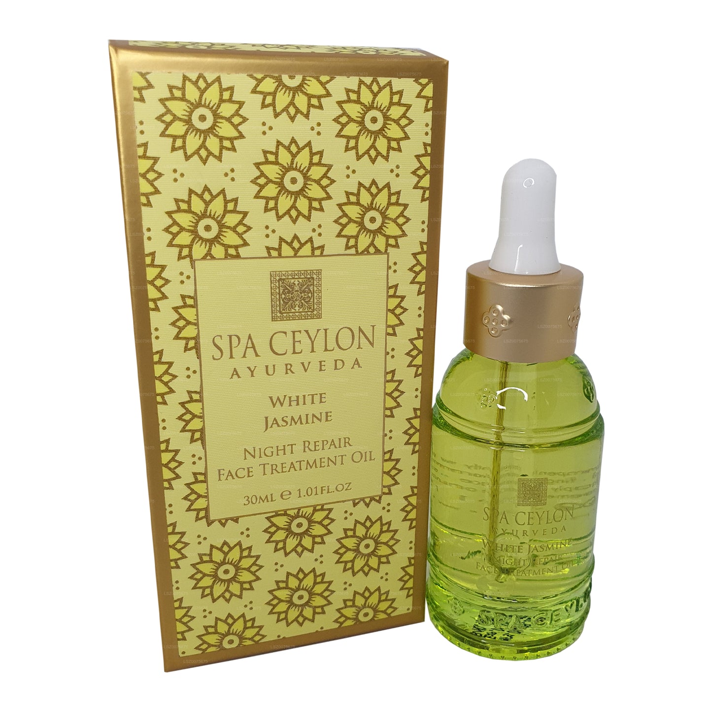 スパセイロン - ホワイト ジャスミン ナイト リペア フェイス トリートメント オイル 30ml