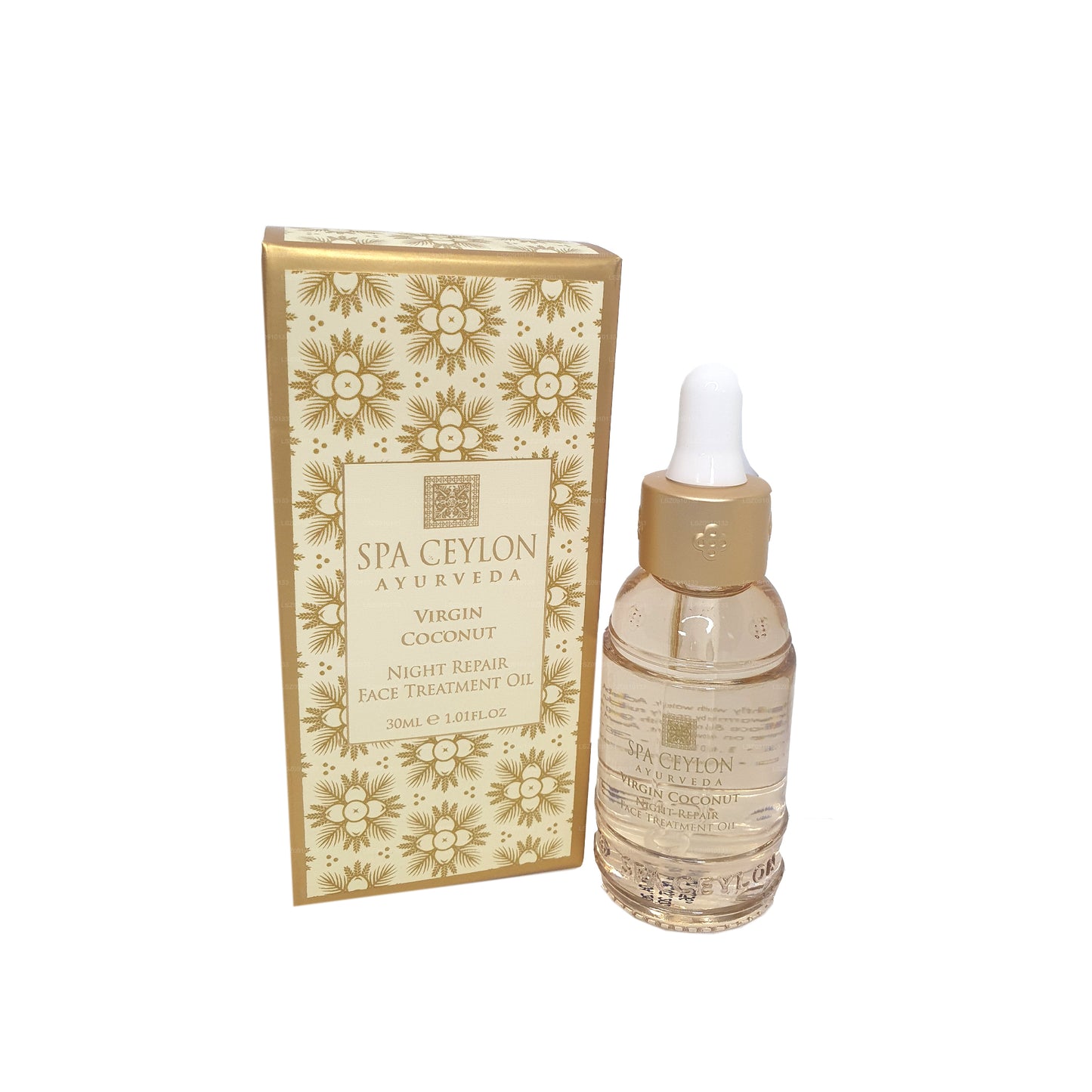 スパ セイロン バージン ココナッツ - ナイト リペア フェイス トリートメント オイル (30ml)